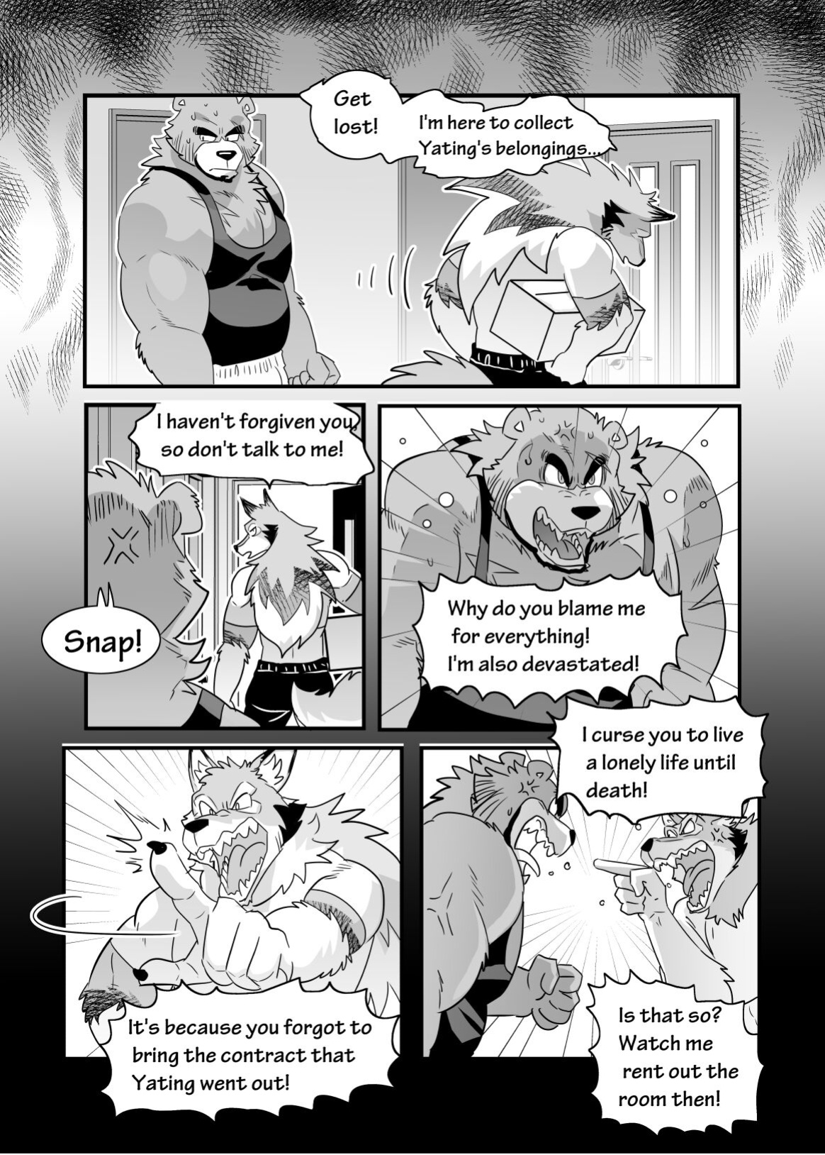 [熊八]Straight Landlord and GAY Tenant (ENG)
