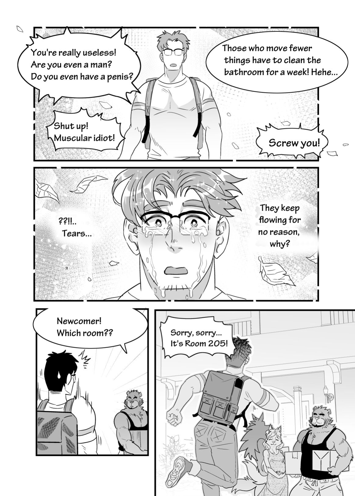 [熊八]Straight Landlord and GAY Tenant (ENG)