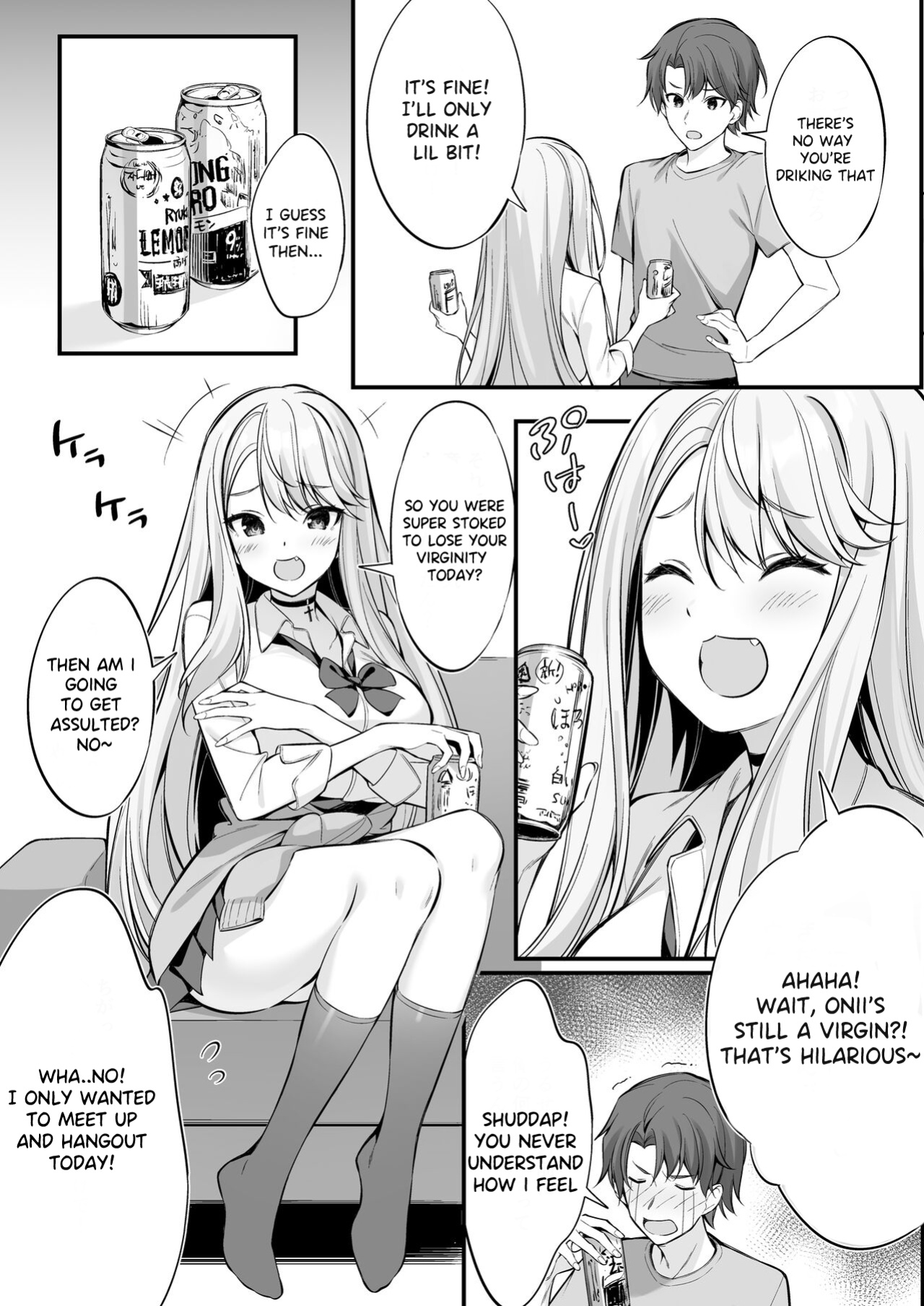 [P:P (Oryou)] SNS de Deatta no wa Gyaru-ka shita Imouto Deshita