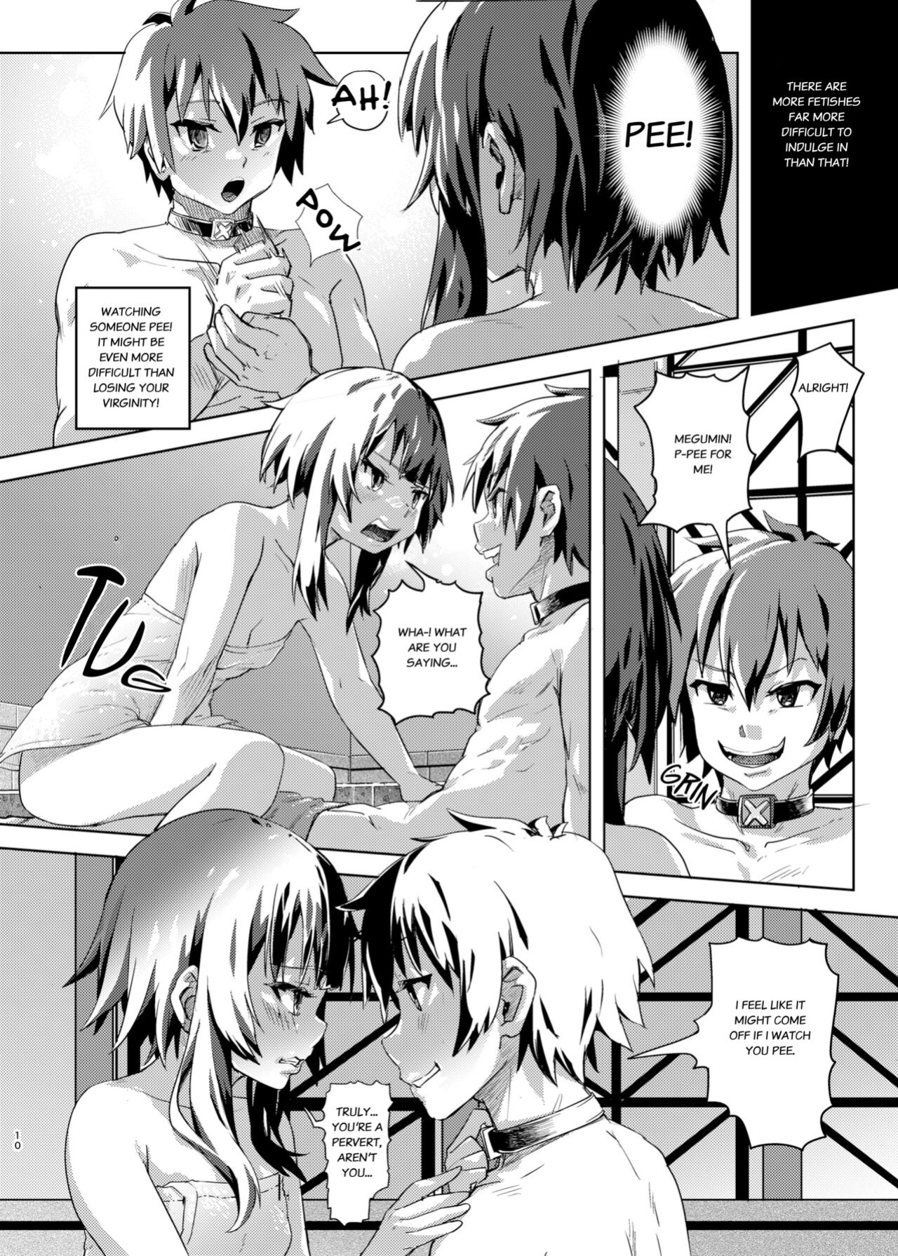 [SMS - Strawberry Milk Studio (Lunaluku)] Kono Suarashii Choker ni...1 | To This Wonderful Choker... (Kono Subarashii Sekai ni Syukufuku o!) [SGMJanus]