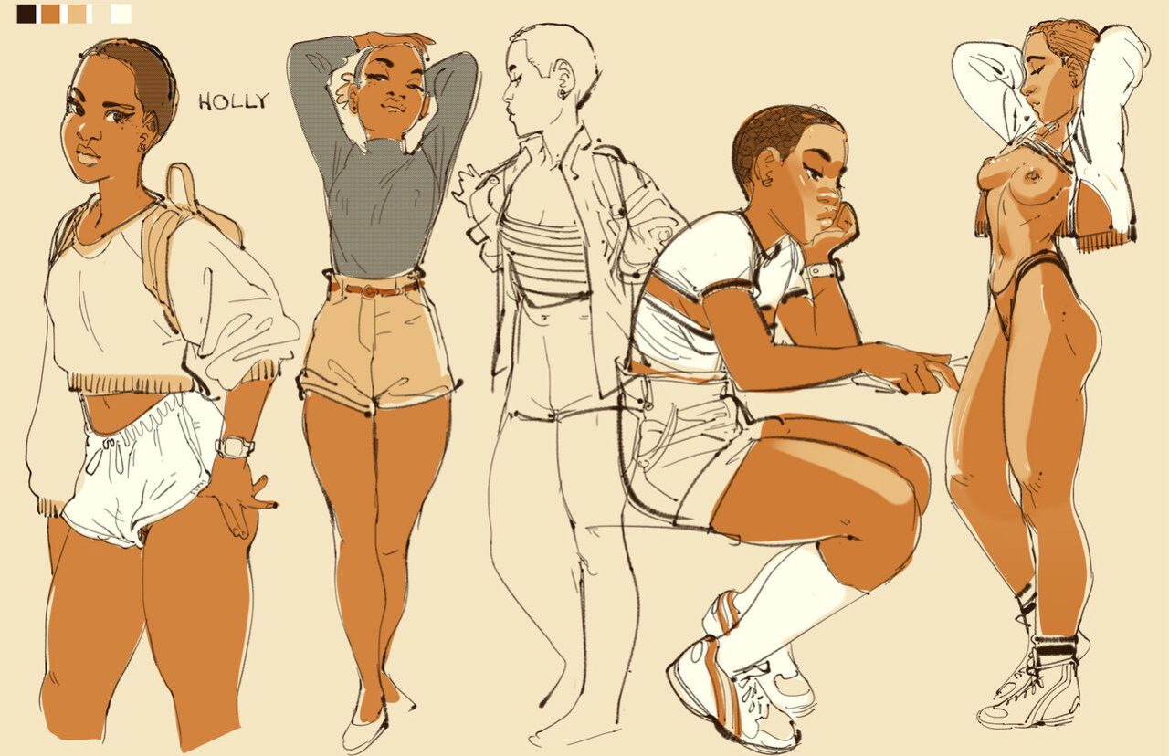 [Winton Kidd] Libby & Holly: Chapter 1-3 (+bonus arts)