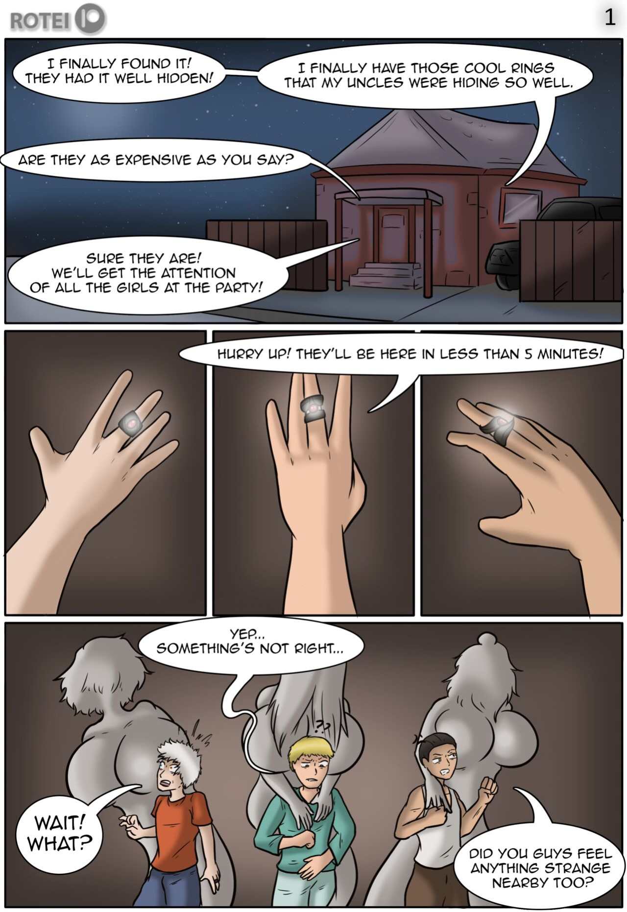[Rotei] Ladies of the rings! - TG Comic