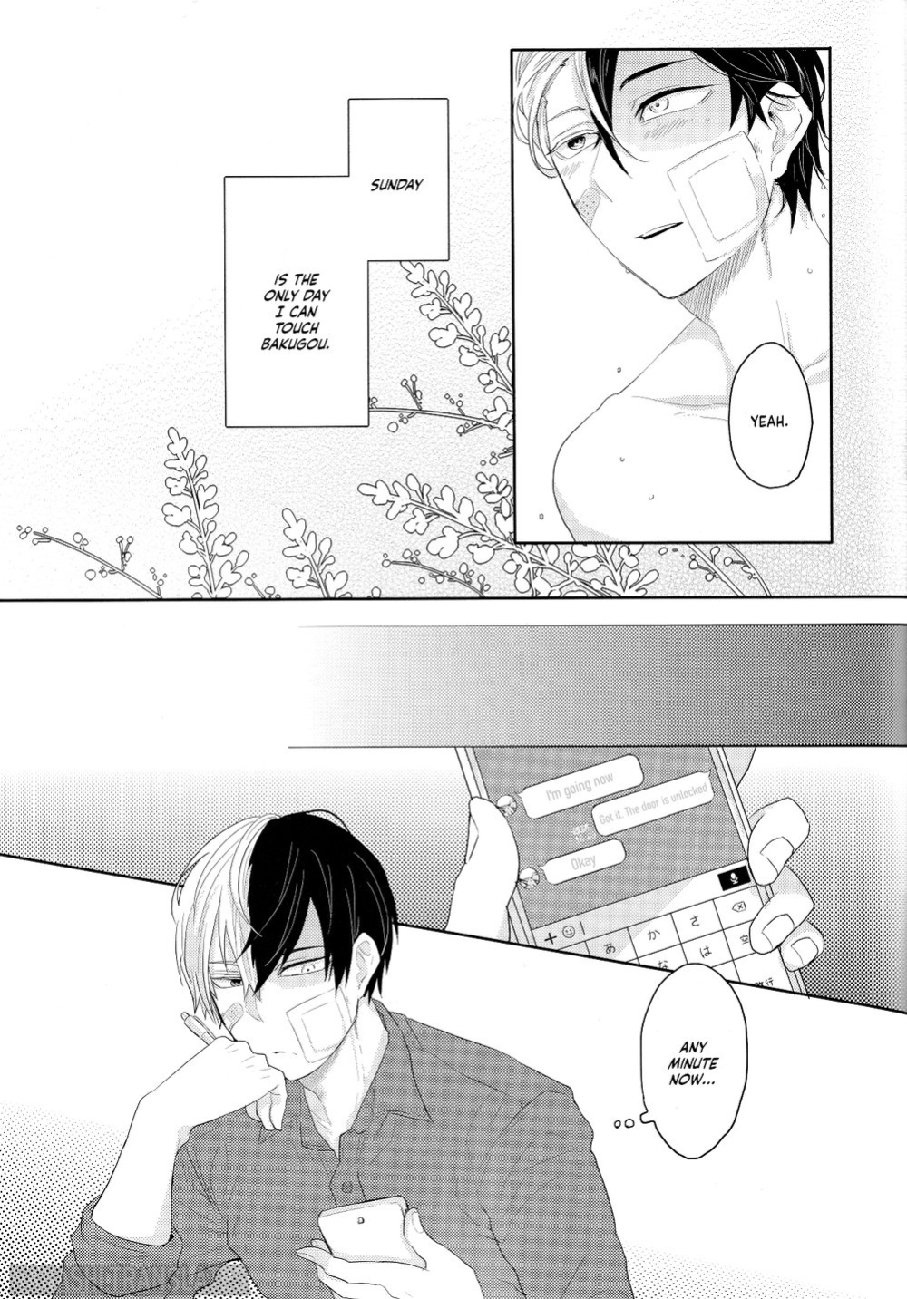 [Geranium (Kei)] Nichiyoubi wa Tokubetsu (My Hero Academia) {Nanashi.Translates}