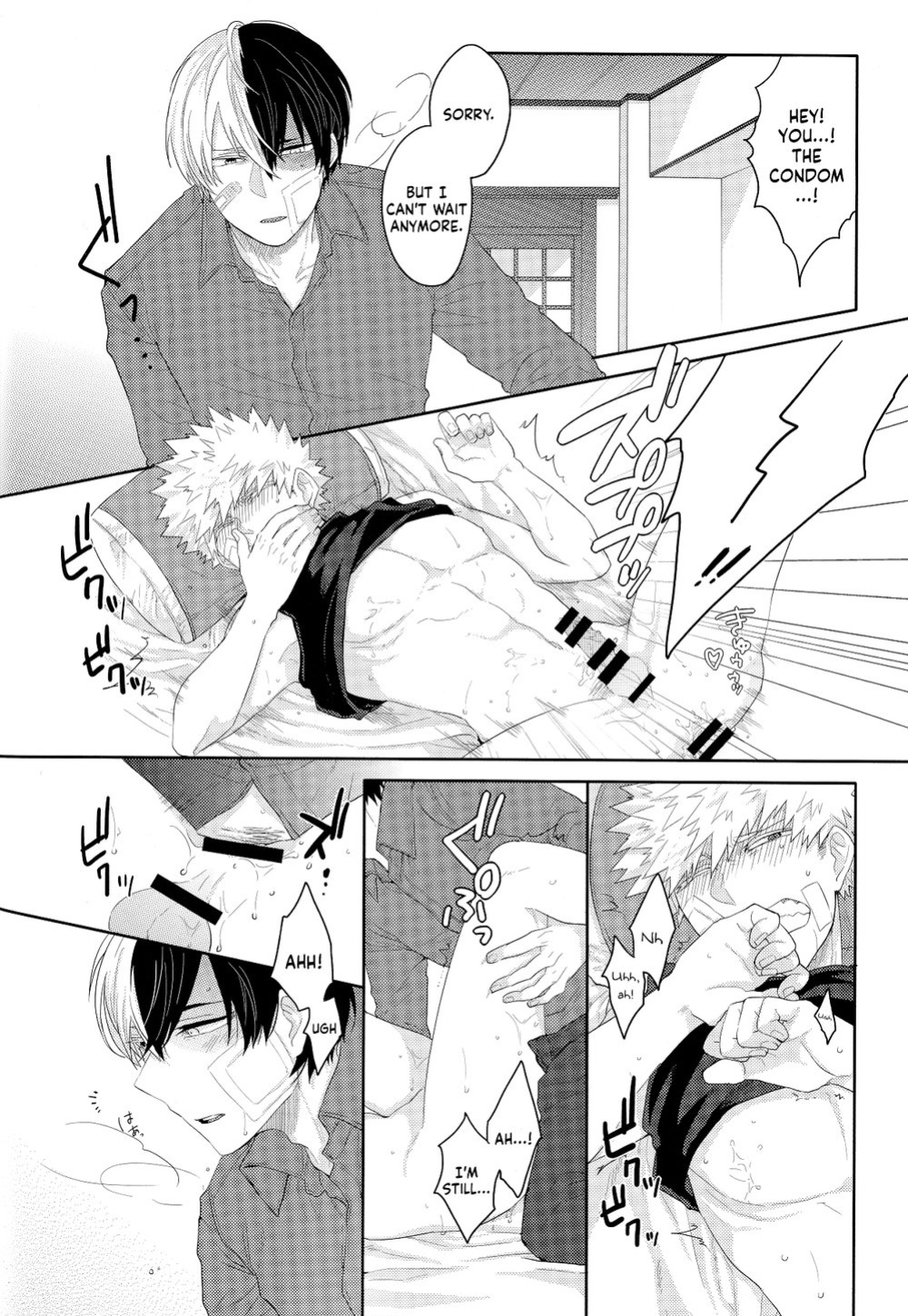[Geranium (Kei)] Nichiyoubi wa Tokubetsu (My Hero Academia) {Nanashi.Translates}