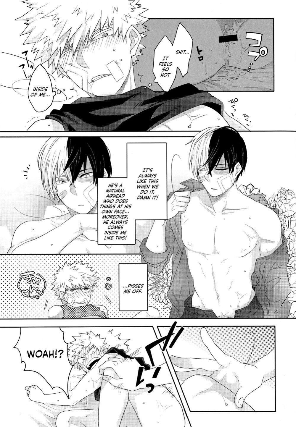 [Geranium (Kei)] Nichiyoubi wa Tokubetsu (My Hero Academia) {Nanashi.Translates}