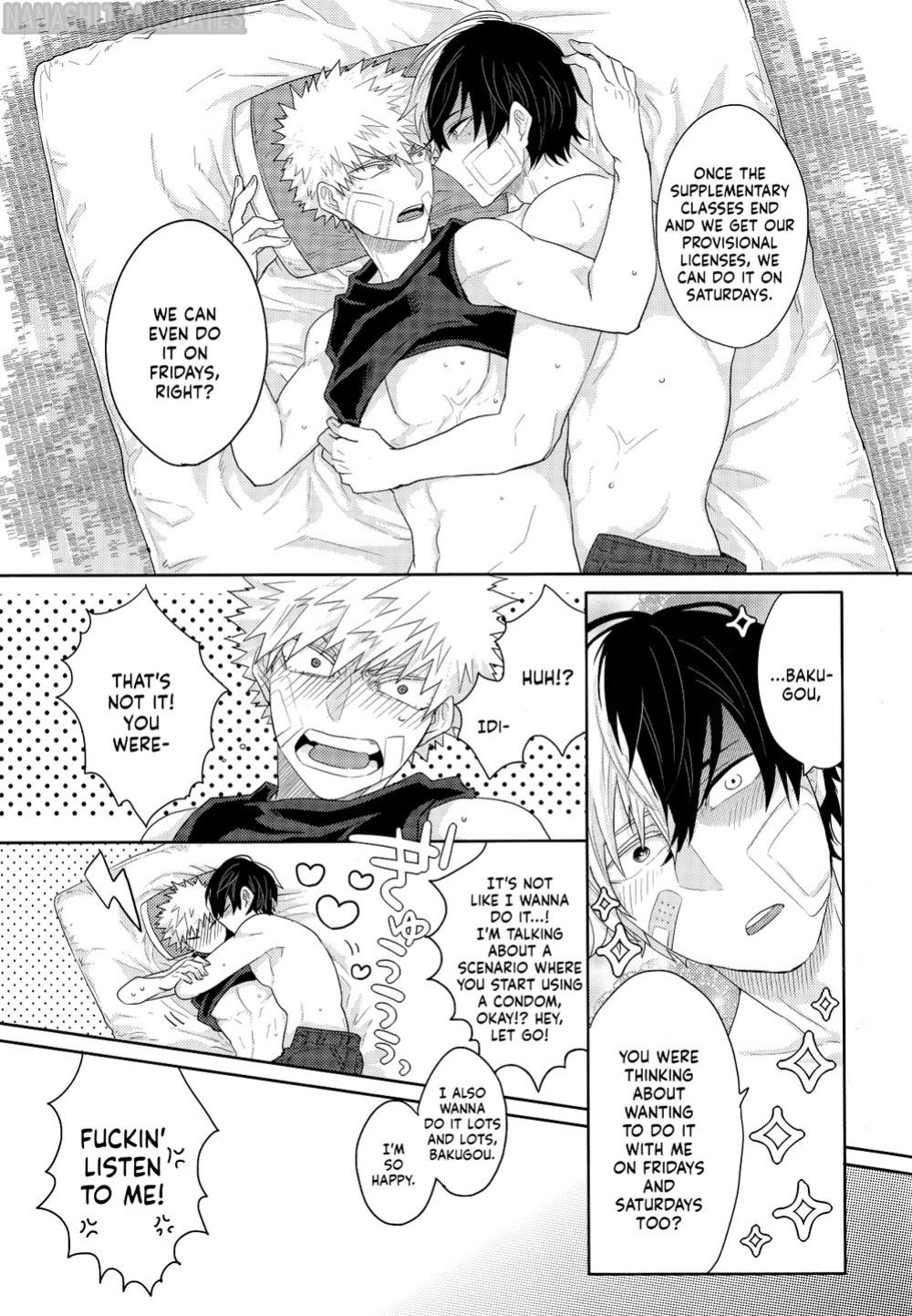 [Geranium (Kei)] Nichiyoubi wa Tokubetsu (My Hero Academia) {Nanashi.Translates}