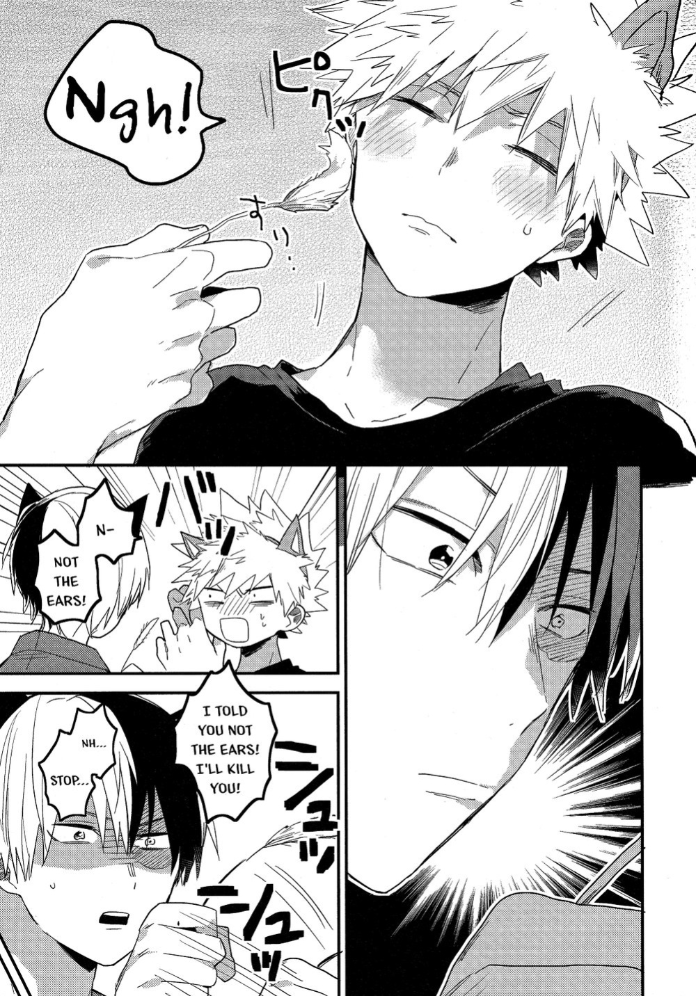 [Geranium (Kei)] Neko Biyori (My Hero Academia) {Nanashi.Translates}