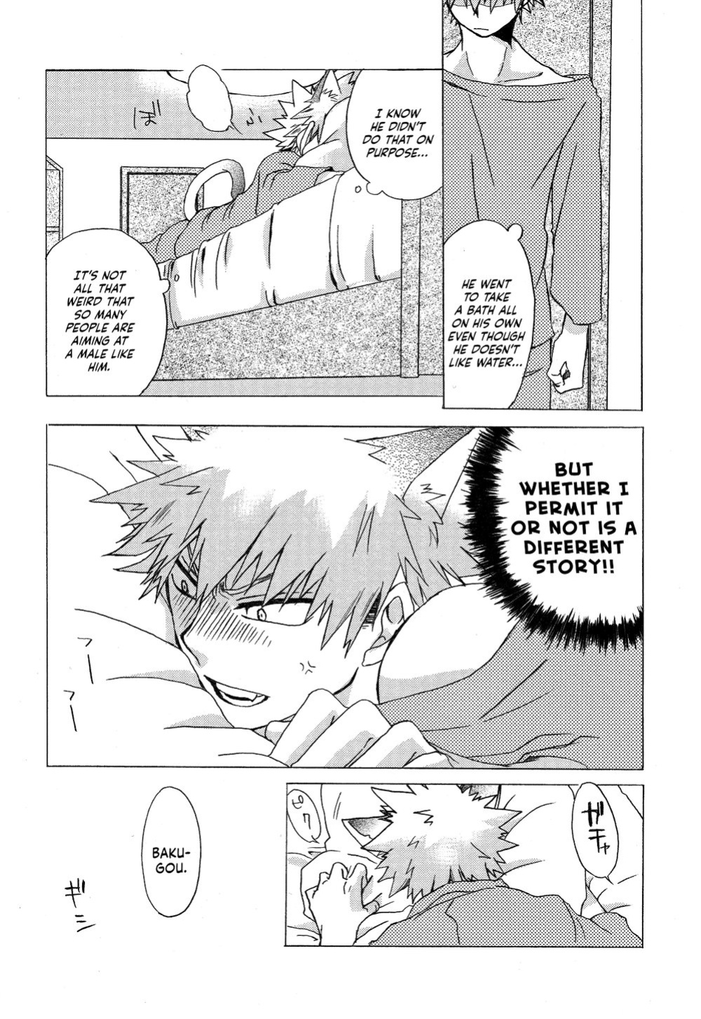 [Geranium (Kei)] Neko Biyori (My Hero Academia) {Nanashi.Translates}