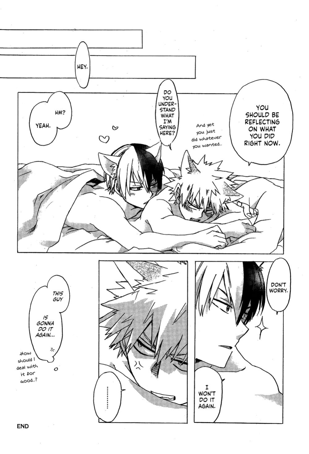 [Geranium (Kei)] Neko Biyori (My Hero Academia) {Nanashi.Translates}