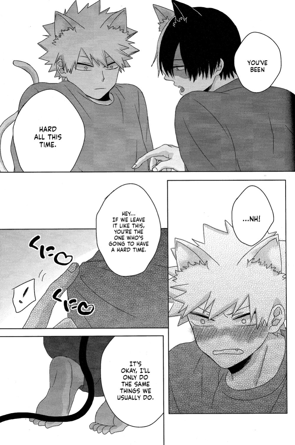 [Geranium (Kei)] Neko Biyori (My Hero Academia) {Nanashi.Translates}