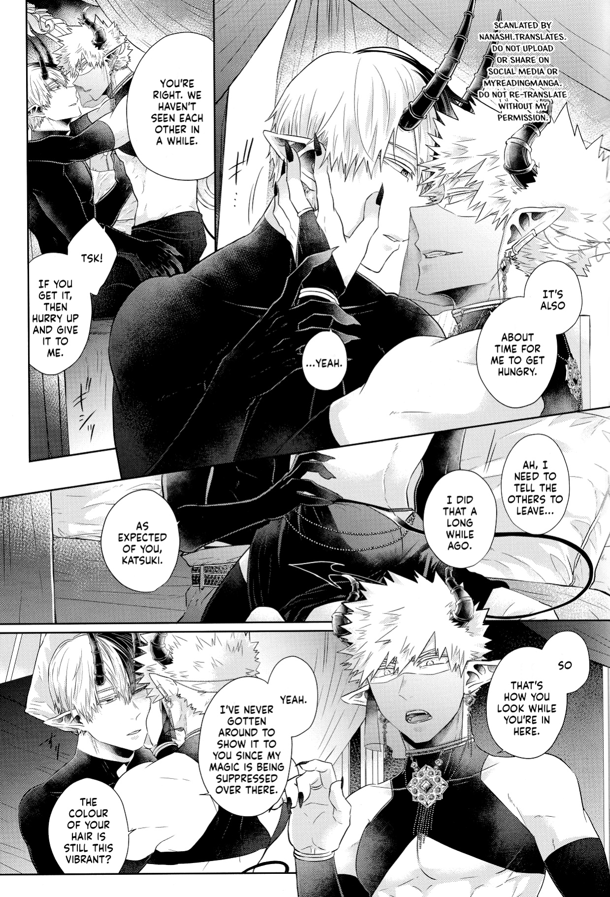 [Geranium (Kei)] mitsugetsu (My Hero Academia) {Nanashi.Translates}