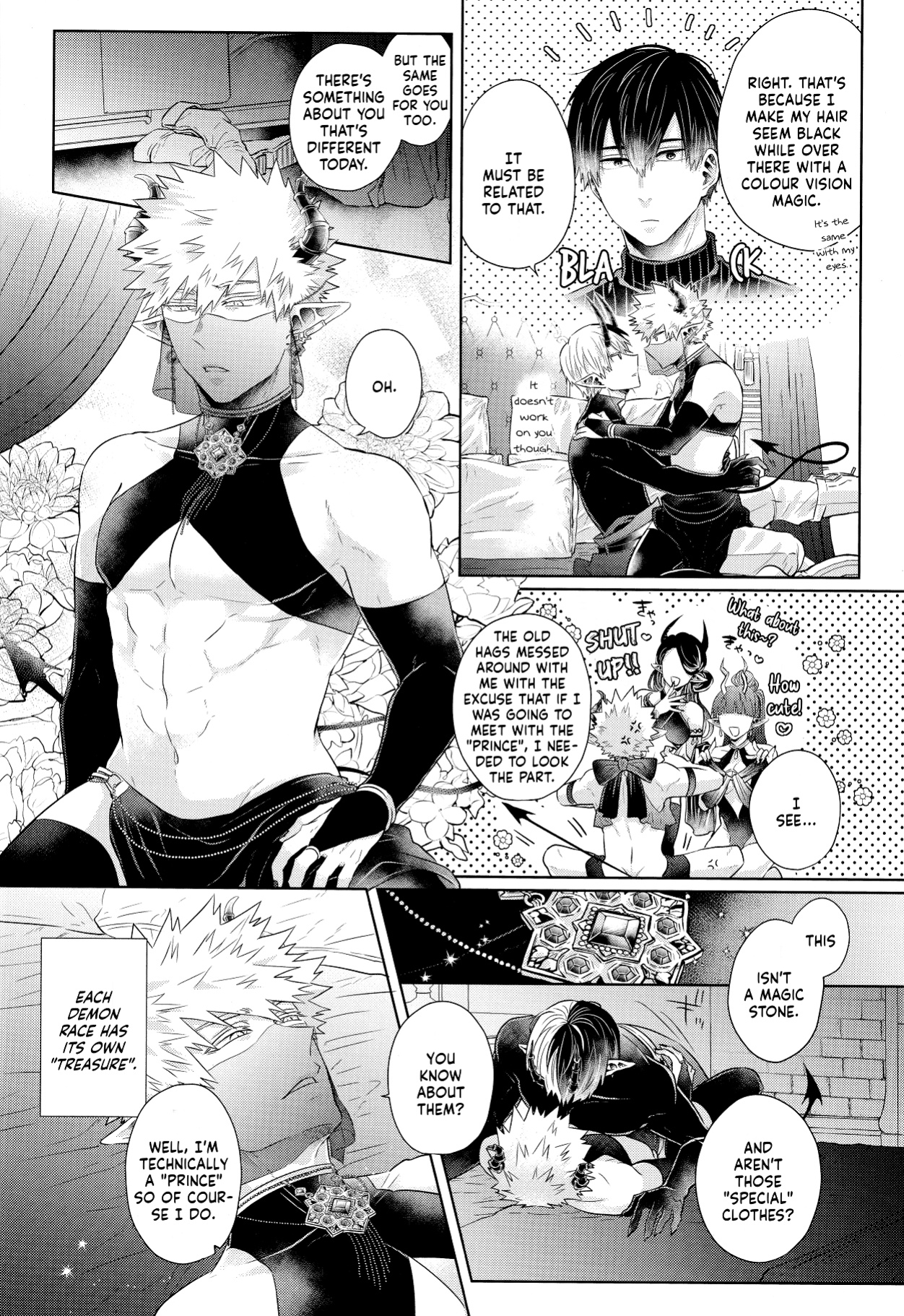 [Geranium (Kei)] mitsugetsu (My Hero Academia) {Nanashi.Translates}