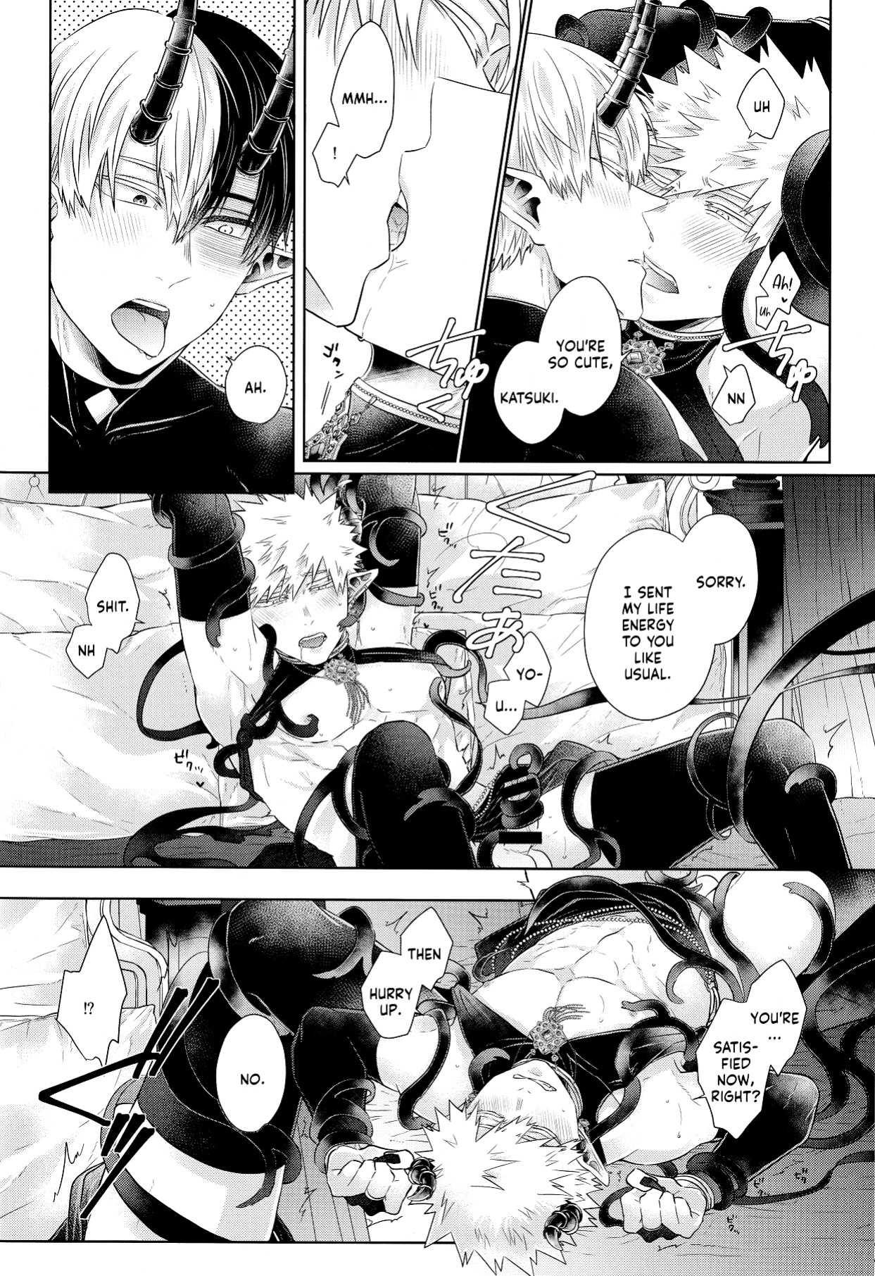 [Geranium (Kei)] mitsugetsu (My Hero Academia) {Nanashi.Translates}