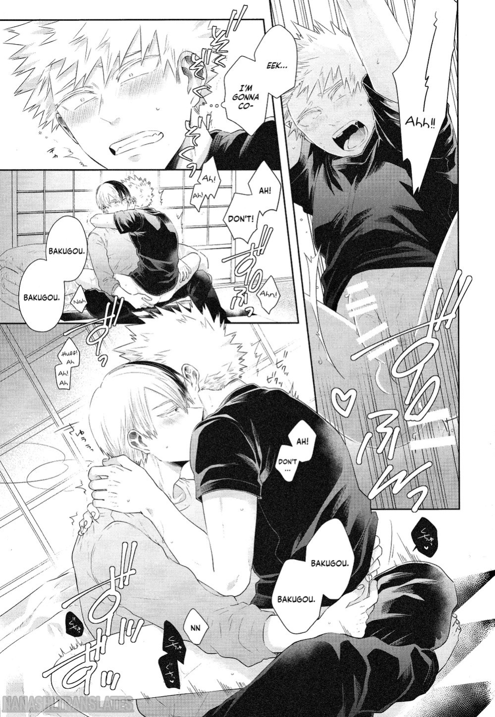 [Geranium (Kei)] IWU! (My Hero Academia) {Nanashi.Translates}