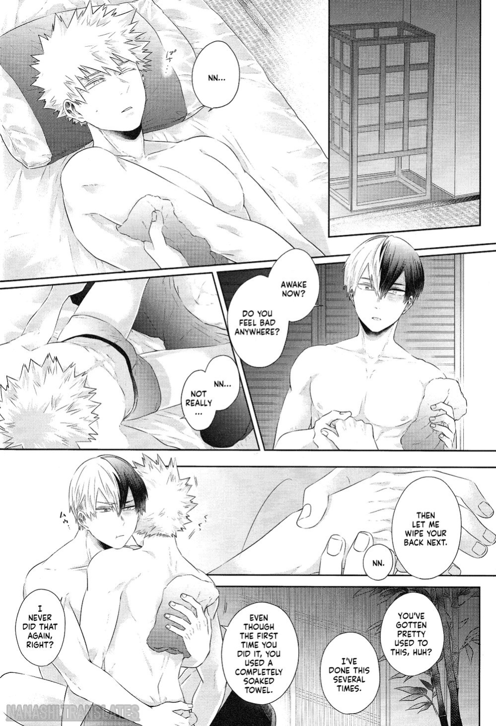 [Geranium (Kei)] IWU! (My Hero Academia) {Nanashi.Translates}