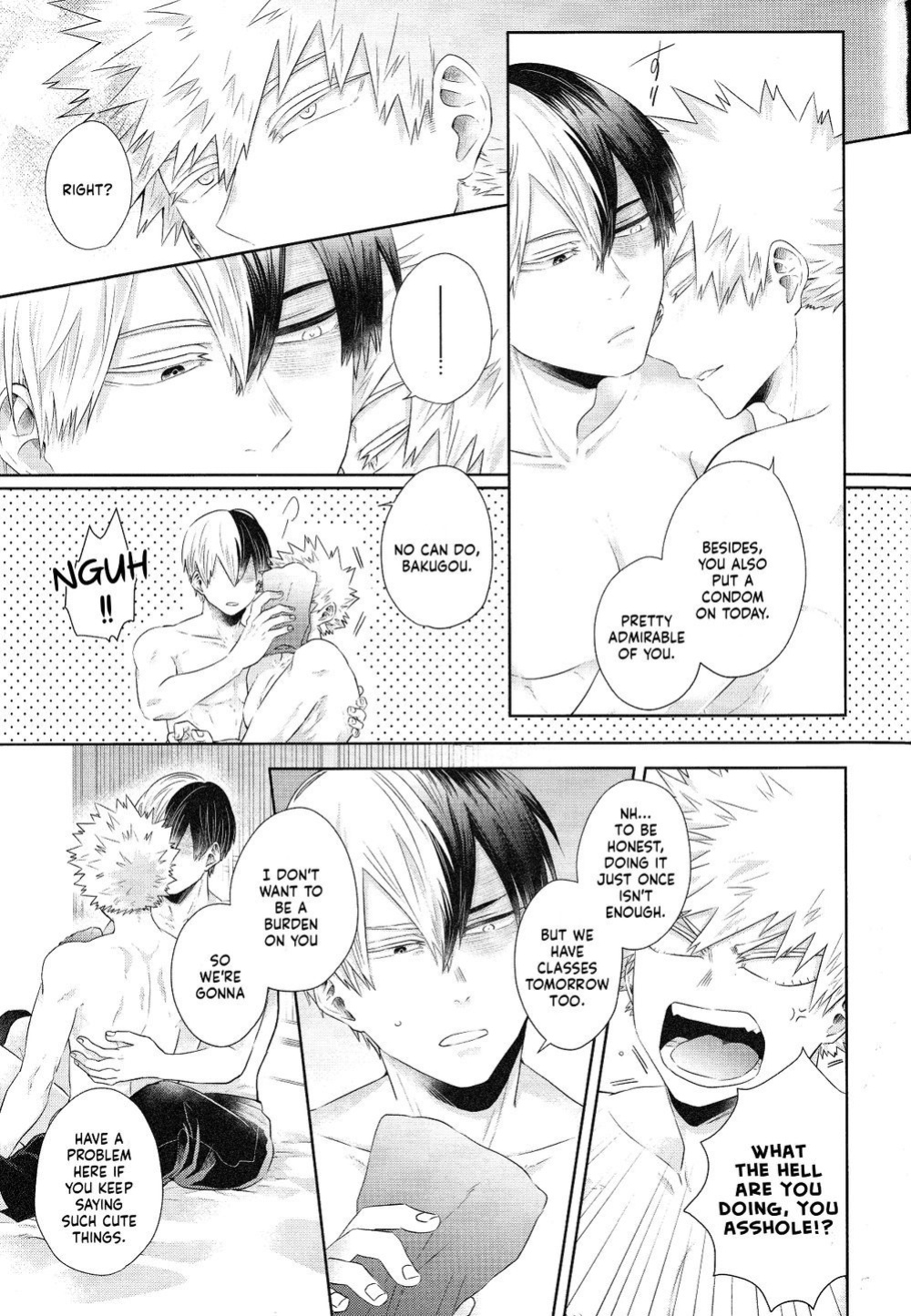 [Geranium (Kei)] IWU! (My Hero Academia) {Nanashi.Translates}