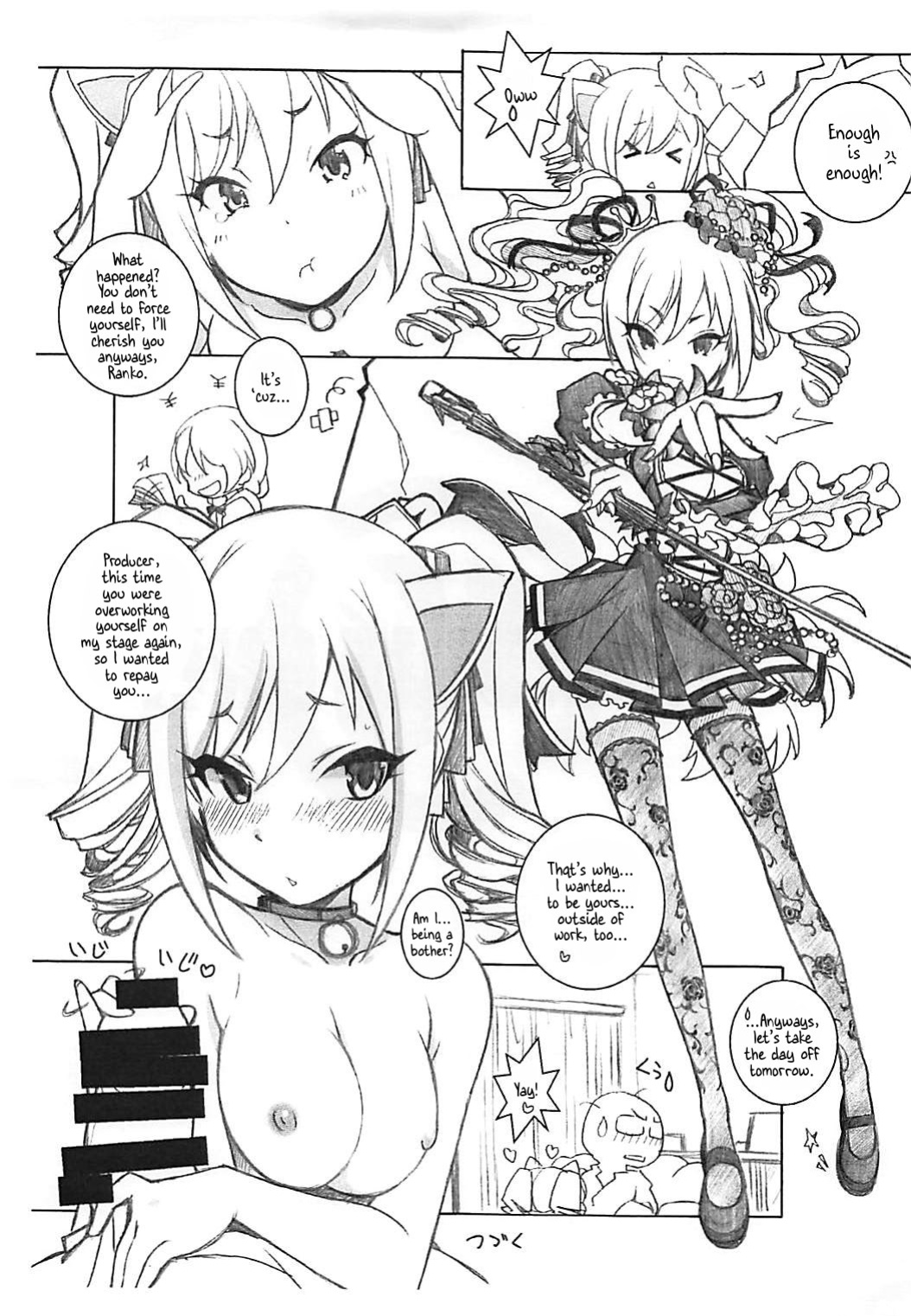 [Maruarai (Arai Kazuki)] Kanzaki Nyanko ga Osotte Kita!! (THE iDOLM@STER CINDERELLA GIRLS) [YxTL]