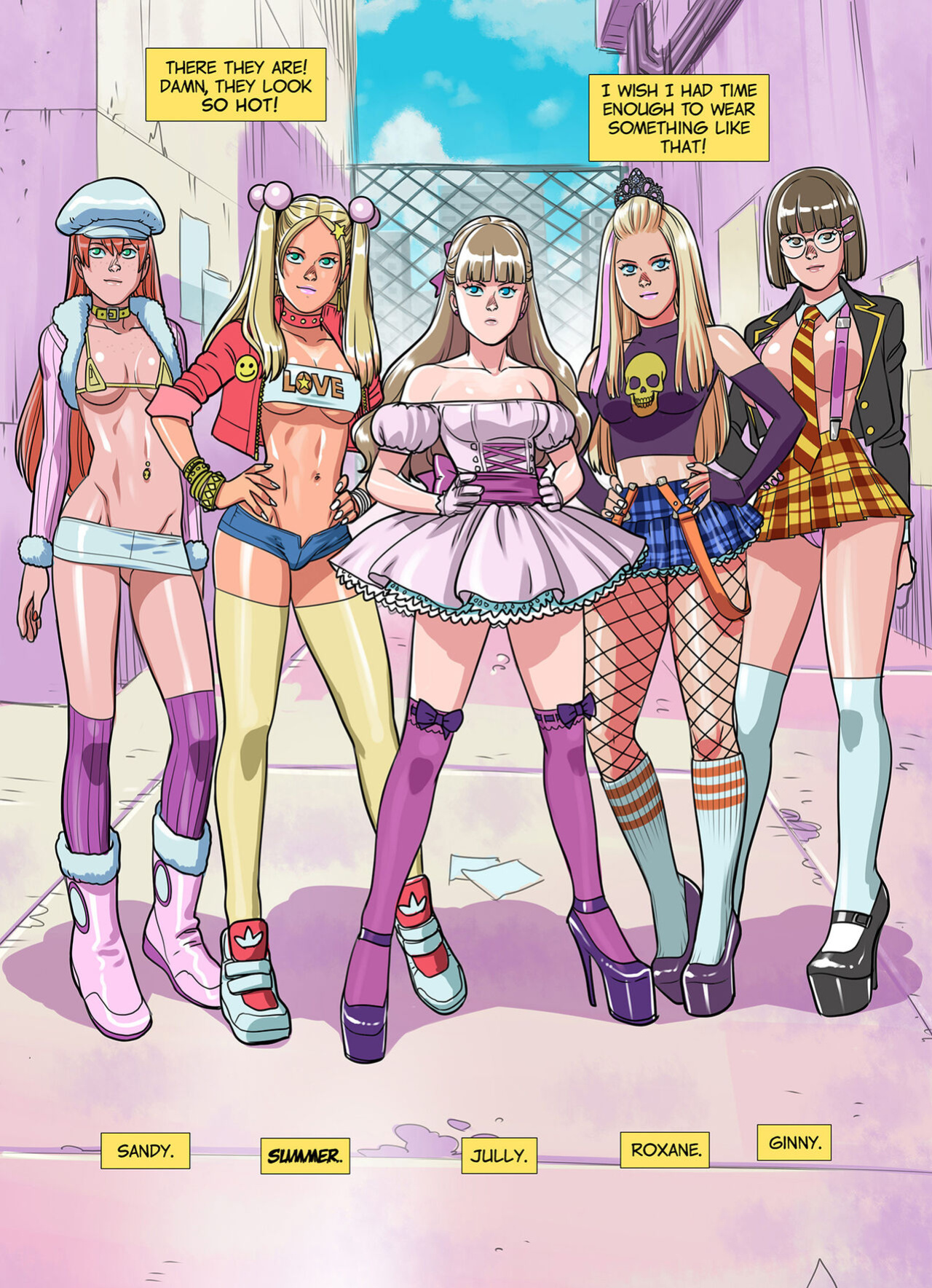 [Tekuho] Fuck Doll (1275X1750px) FULL English version.