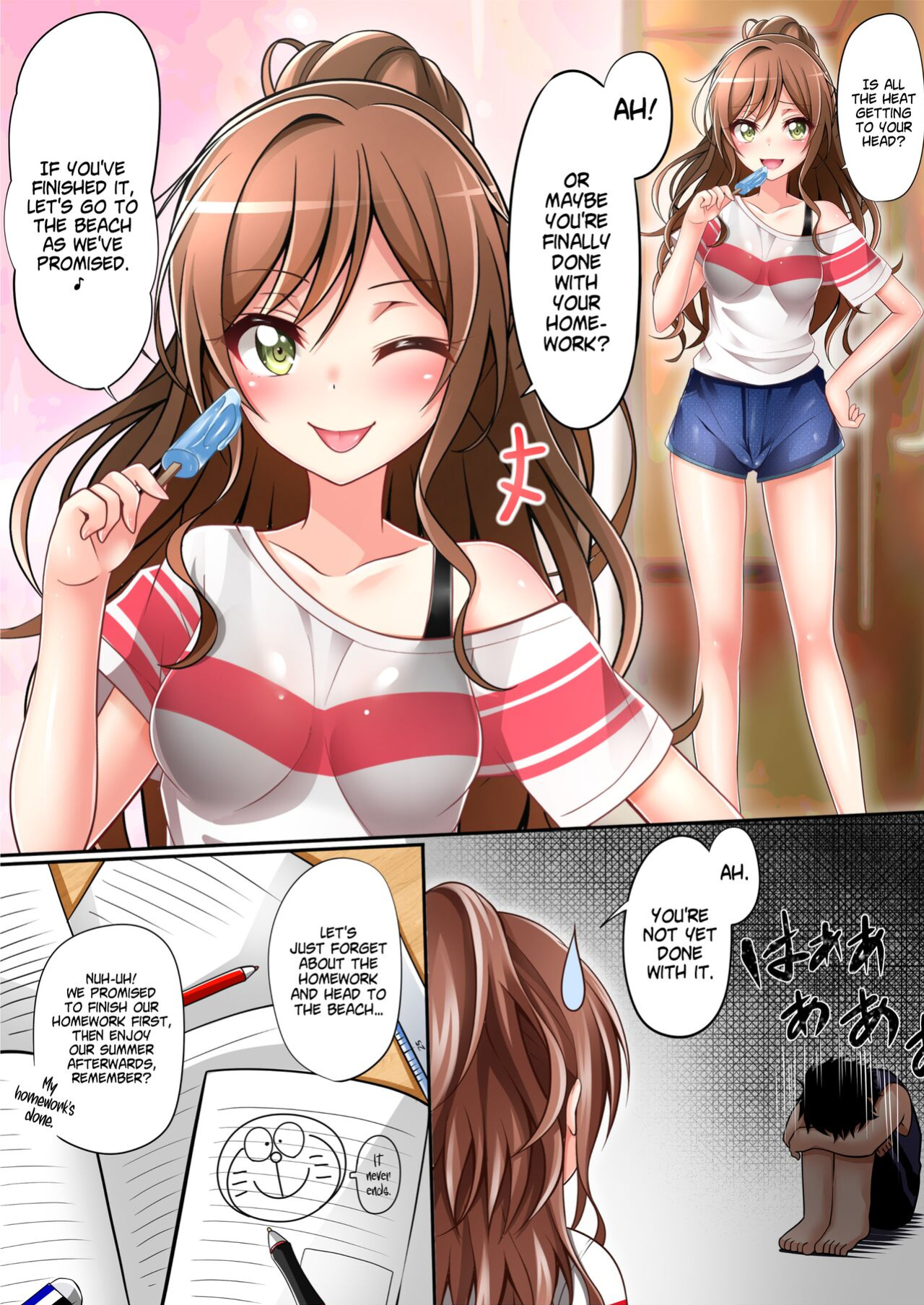 [Tina] Natsu Lisa (BanG Dream!) [DKKMD Translations]