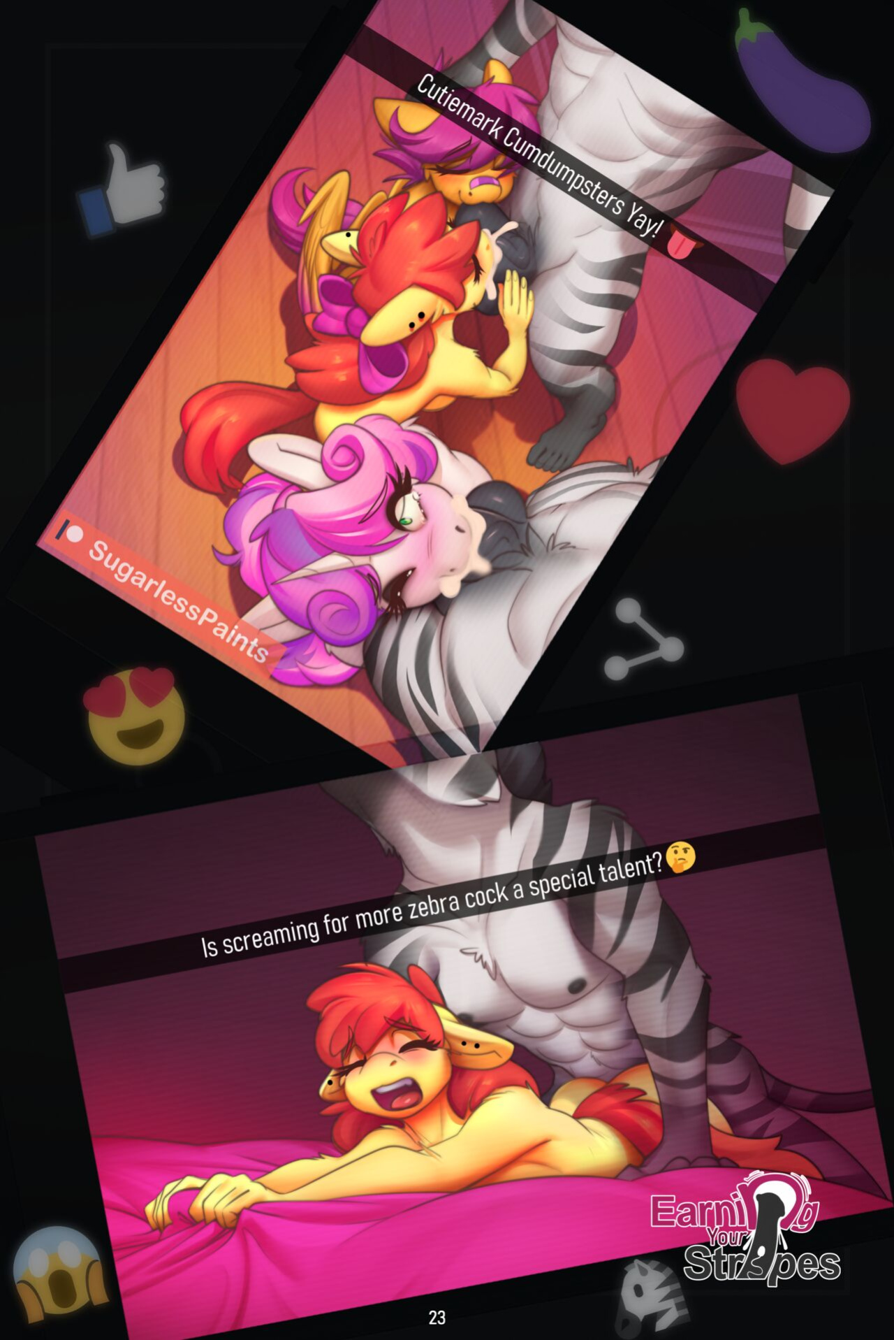 [Sugarlesspaints] Earning Your Stripes