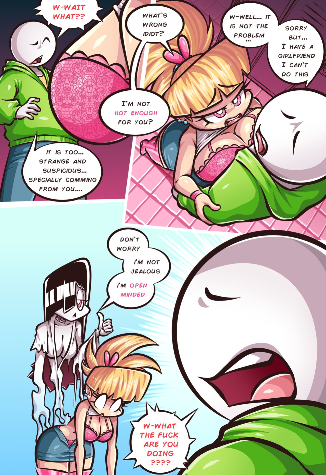 [RiukyKappa] Paranormal Pleasure 1 & 2 + Extras