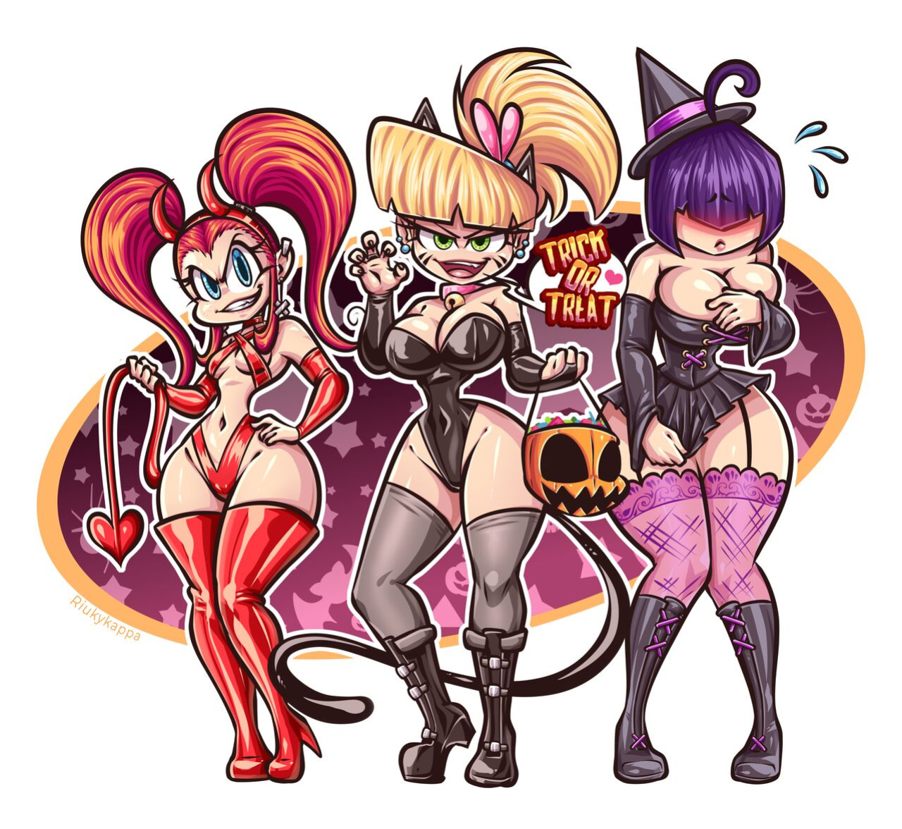 [RiukyKappa] Paranormal Pleasure 1 & 2 + Extras