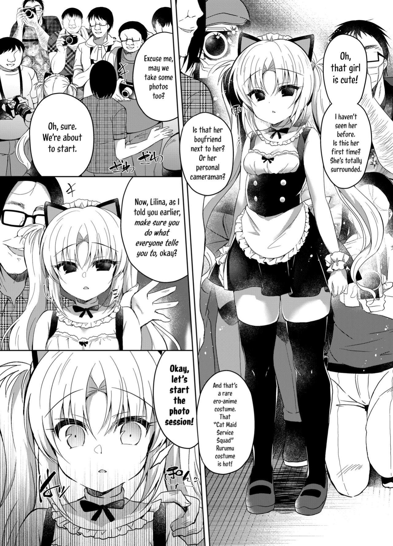 [Lonely Church (Suzunone Rena)] Namaiki Mesugaki ni Cosplay Shikan de Saimin Seisai | A Sassy Female Brat Hypnotized and Punished with Cosplay Voyeurism