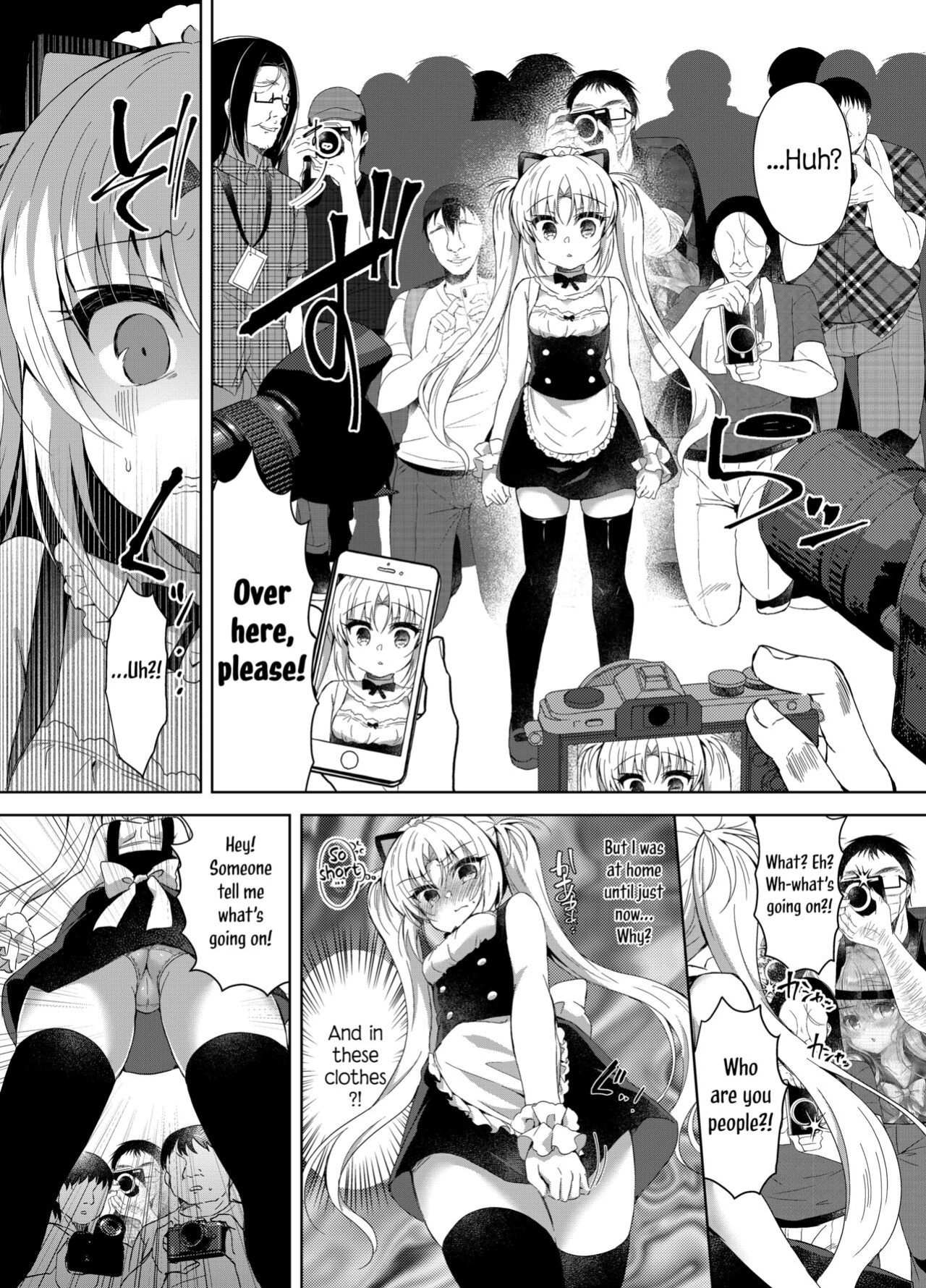 [Lonely Church (Suzunone Rena)] Namaiki Mesugaki ni Cosplay Shikan de Saimin Seisai | A Sassy Female Brat Hypnotized and Punished with Cosplay Voyeurism