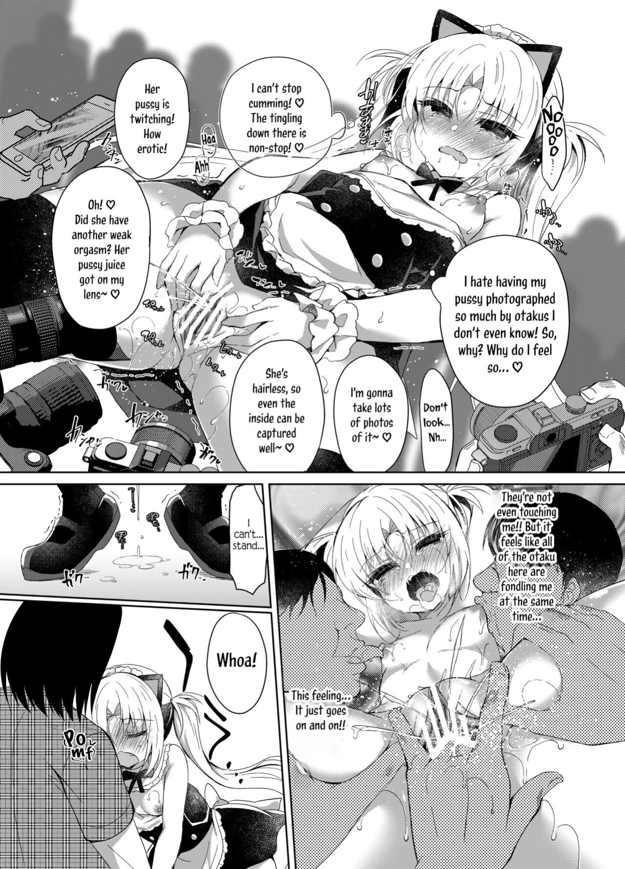 [Lonely Church (Suzunone Rena)] Namaiki Mesugaki ni Cosplay Shikan de Saimin Seisai | A Sassy Female Brat Hypnotized and Punished with Cosplay Voyeurism