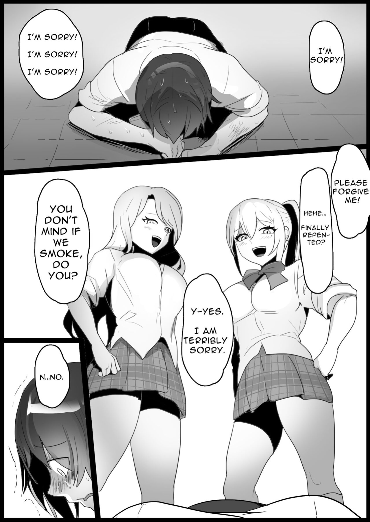 [Blitzkrieg, Toppogi] Bullied by delinquent gals
