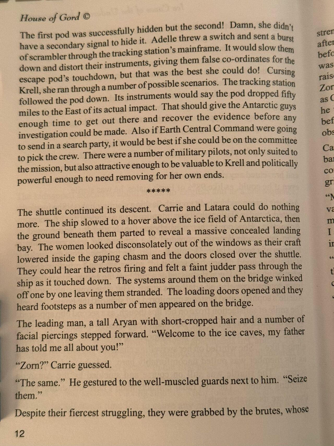 House of Gord BD-030 - Ice Caves of the Under-City (full text)