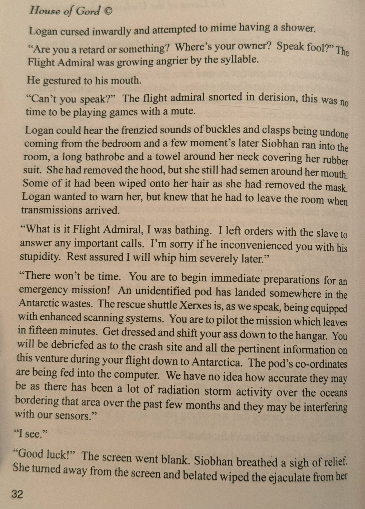 House of Gord BD-030 - Ice Caves of the Under-City (full text)