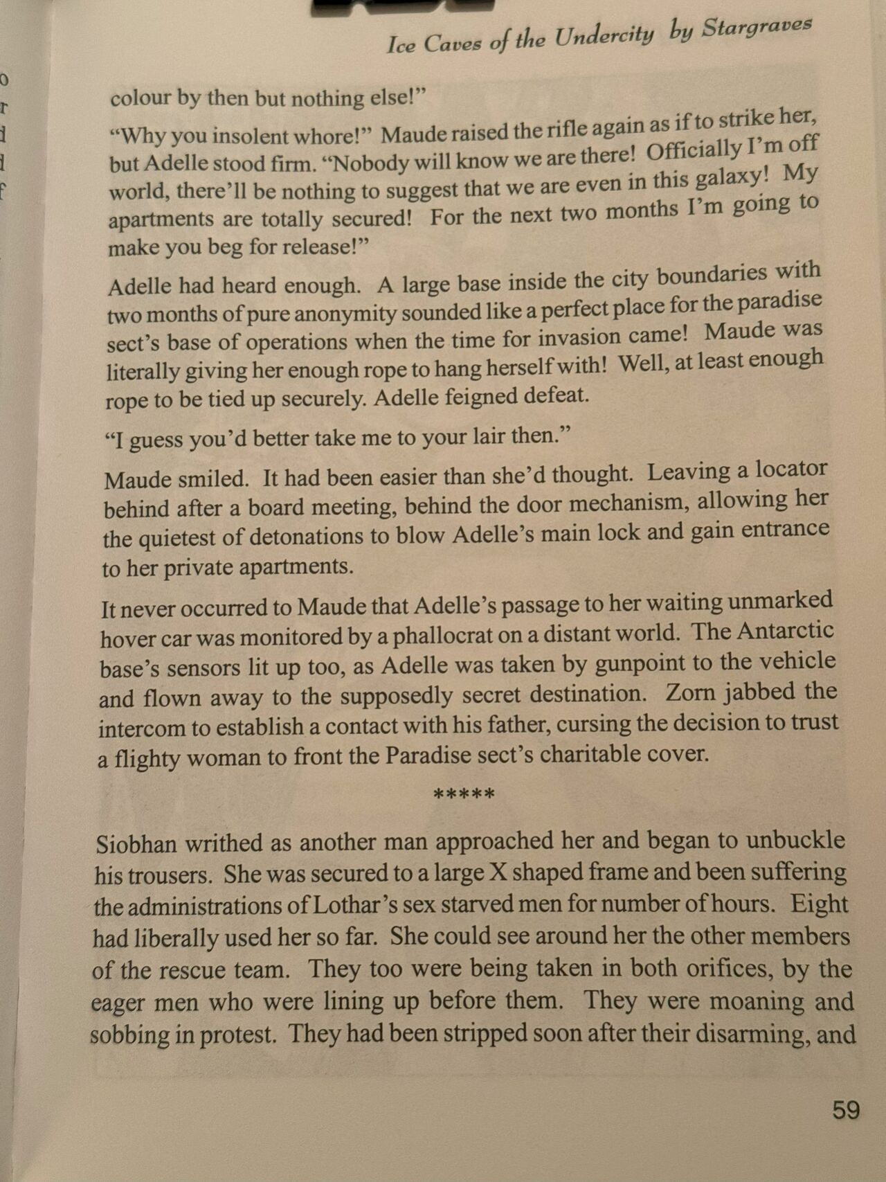 House of Gord BD-030 - Ice Caves of the Under-City (full text)