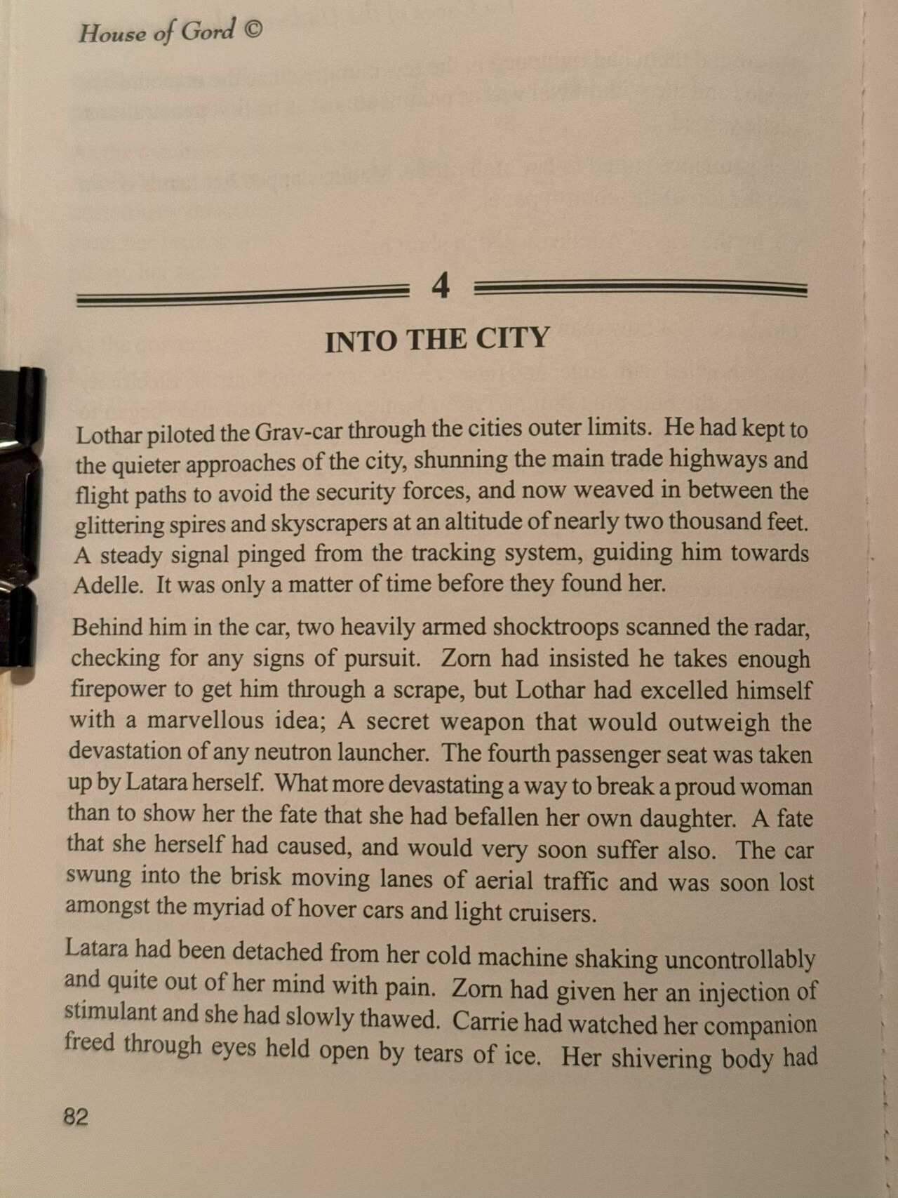 House of Gord BD-030 - Ice Caves of the Under-City (full text)