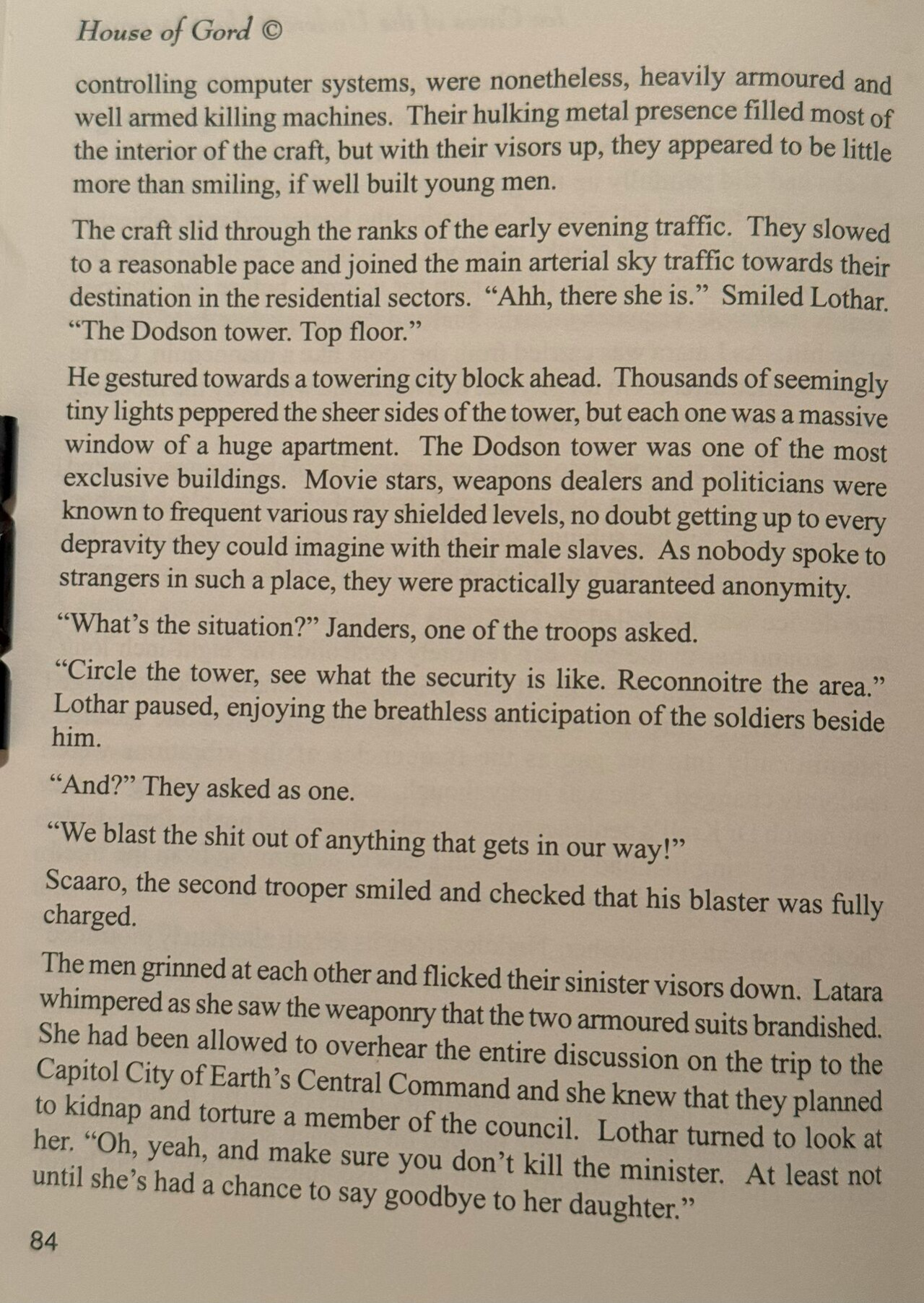 House of Gord BD-030 - Ice Caves of the Under-City (full text)