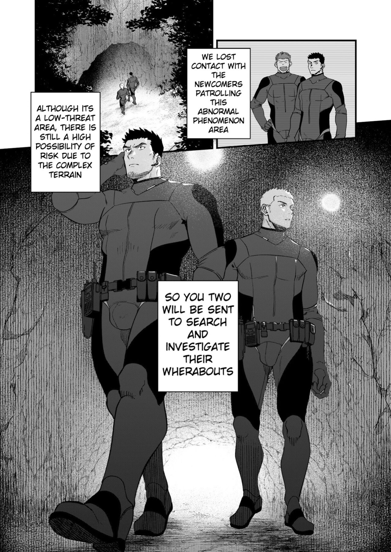 [Bou Zukan (kemukemuke)] Buka no Mae de Shokushu ni Moteasobareru Otoko no Manga