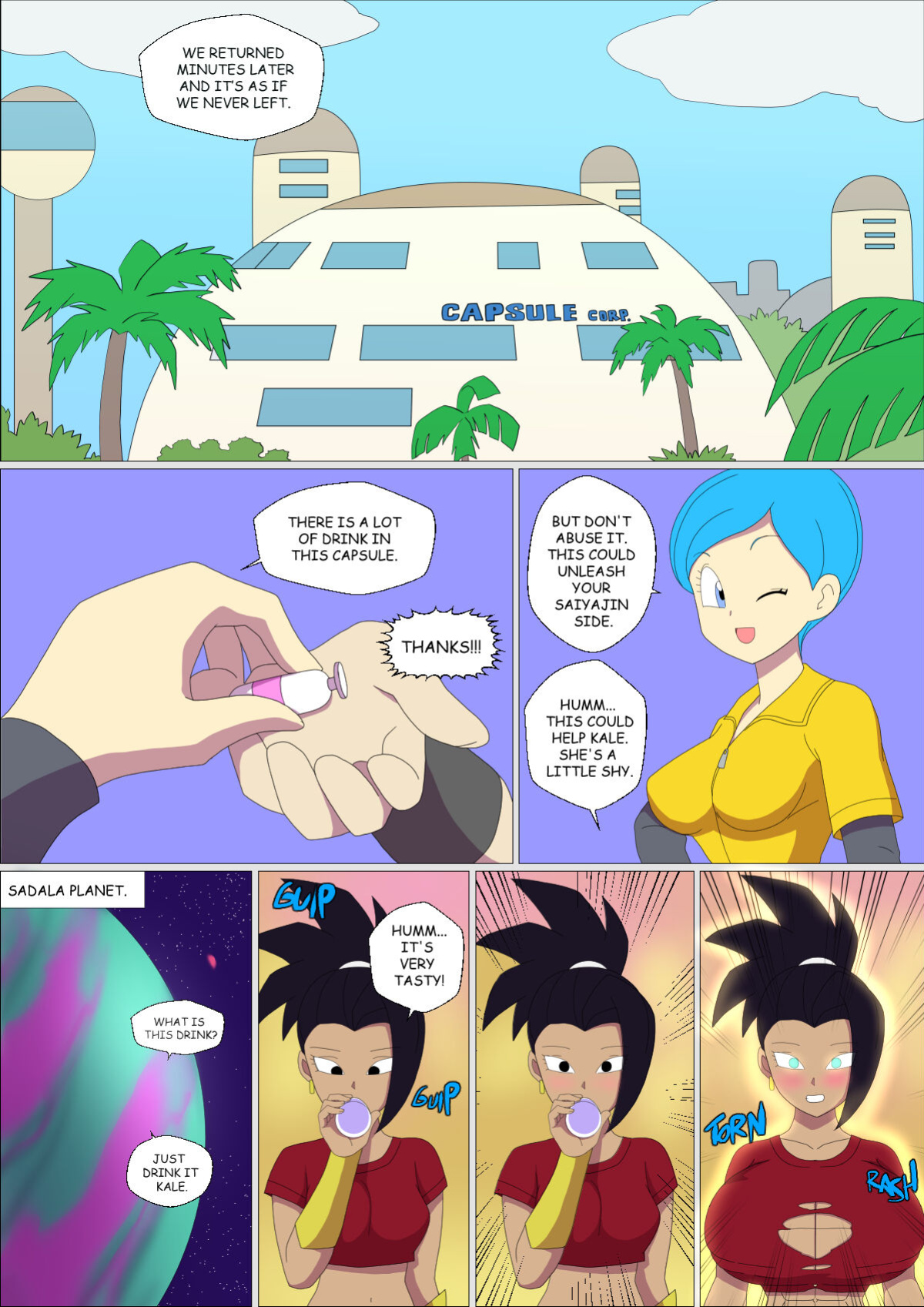 [Zetarok] Caulifla x Bulma (Standard-Definition)