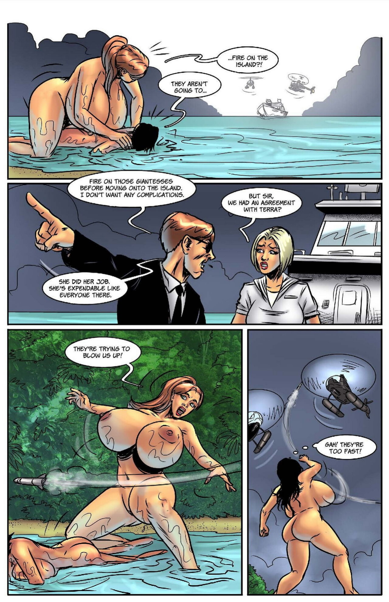 BotComics - Milf Milk Island Diet