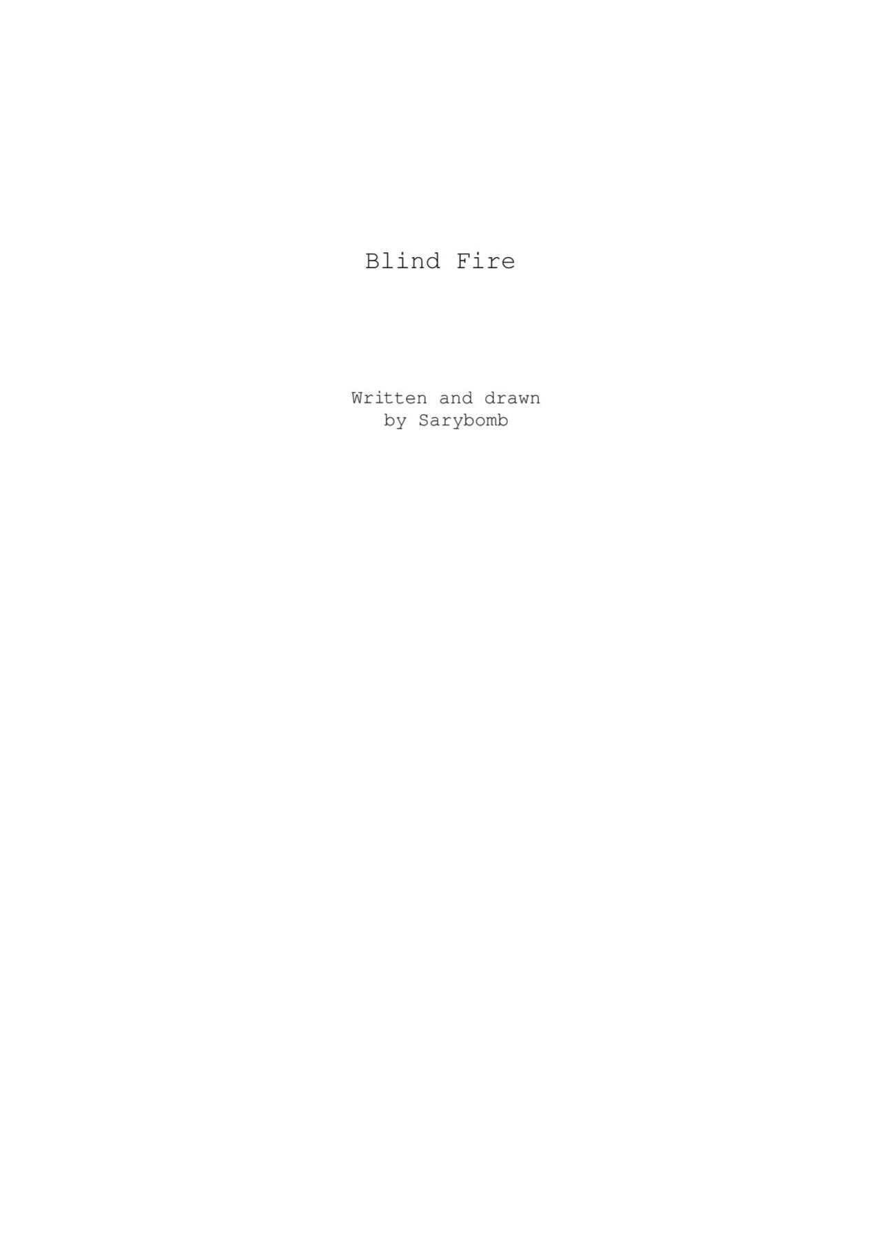 Blind Fire