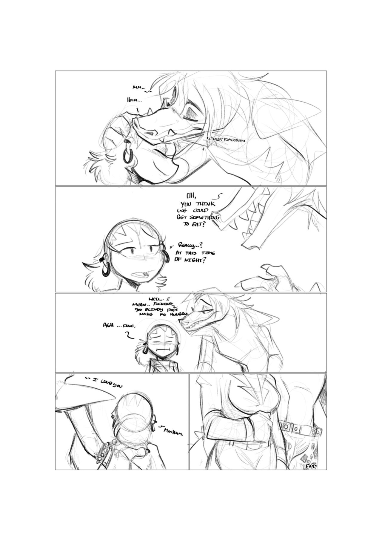 [Kayla-na/Mel-the-hybrid/Ebonychimera] Unnamed Monty Comic