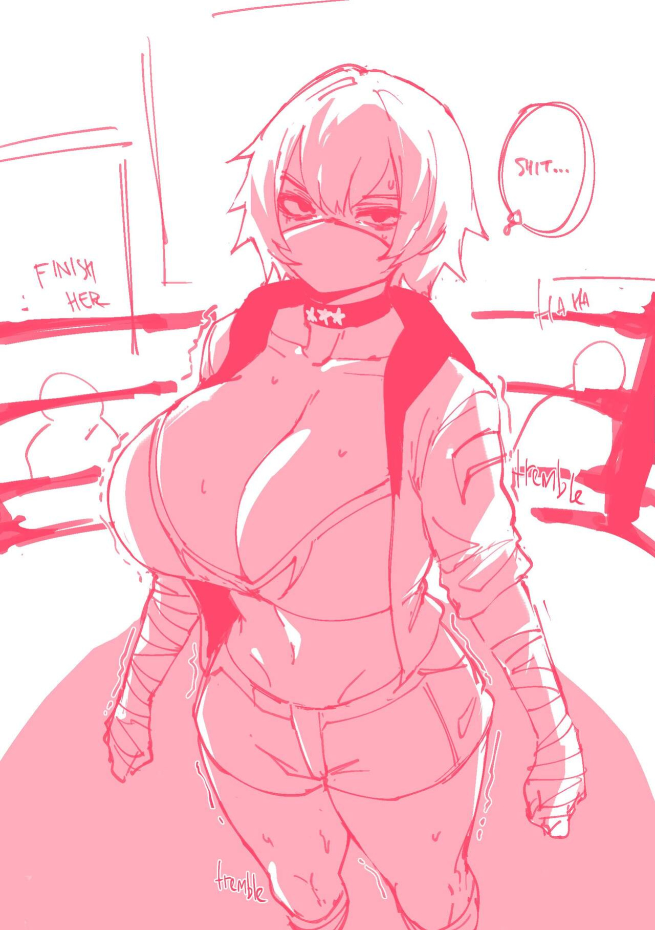 [Norman Maggot | Maggot666] Yvonne the Wrestler