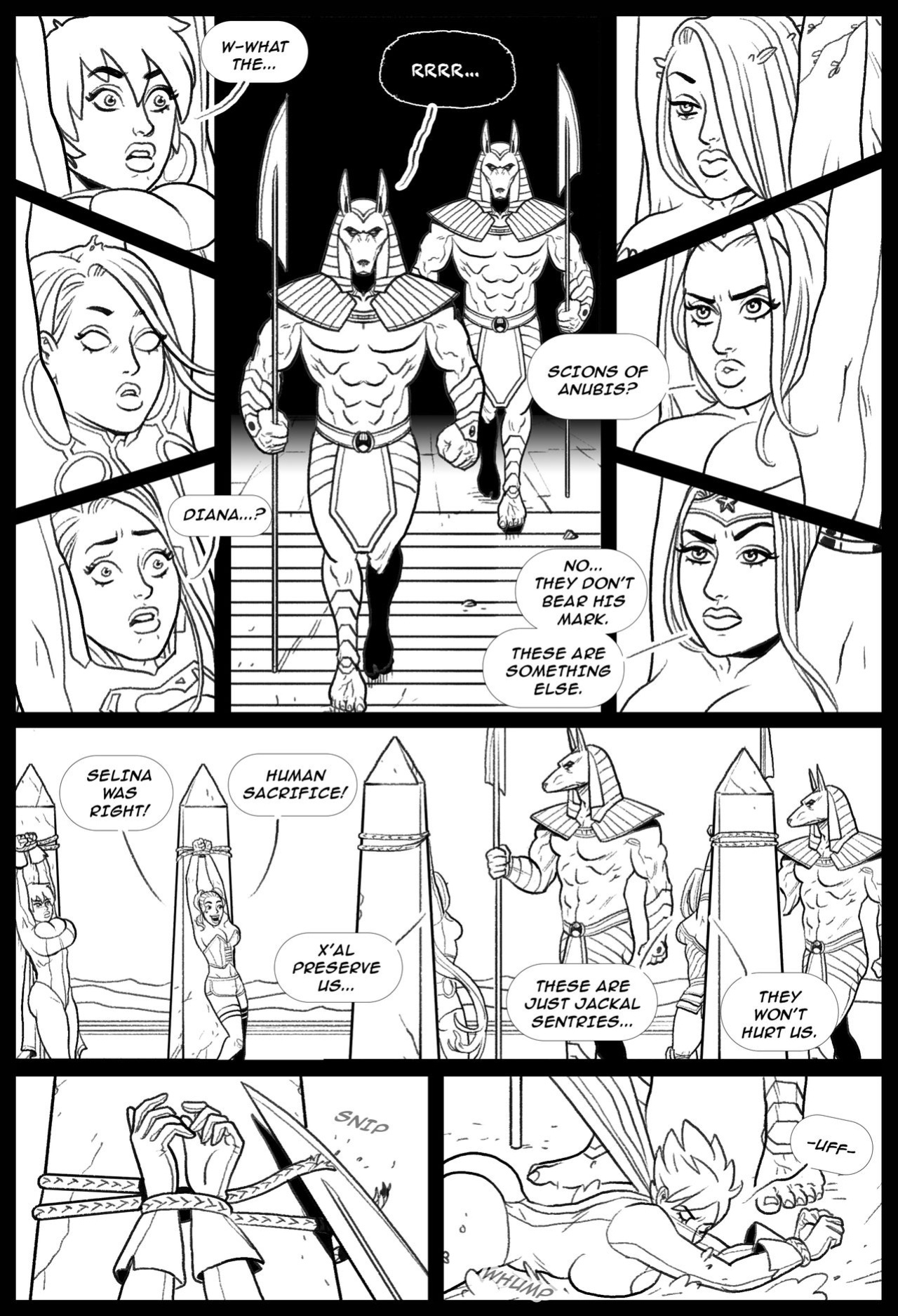 Brides of Baba-Set (Justice League)