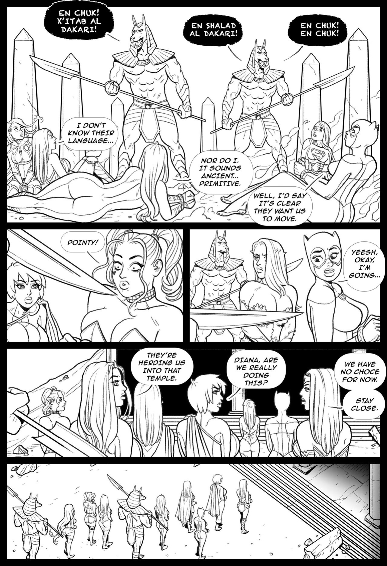 Brides of Baba-Set (Justice League)
