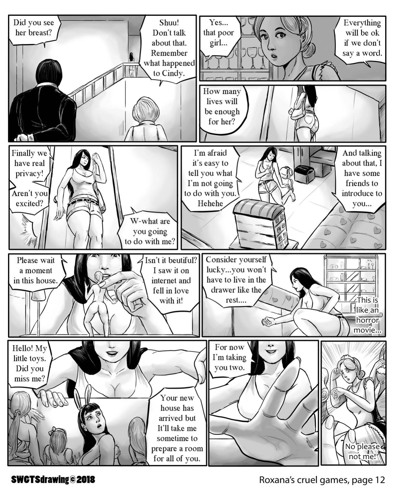 Roxannas's Cruel Games! - Chapter 1