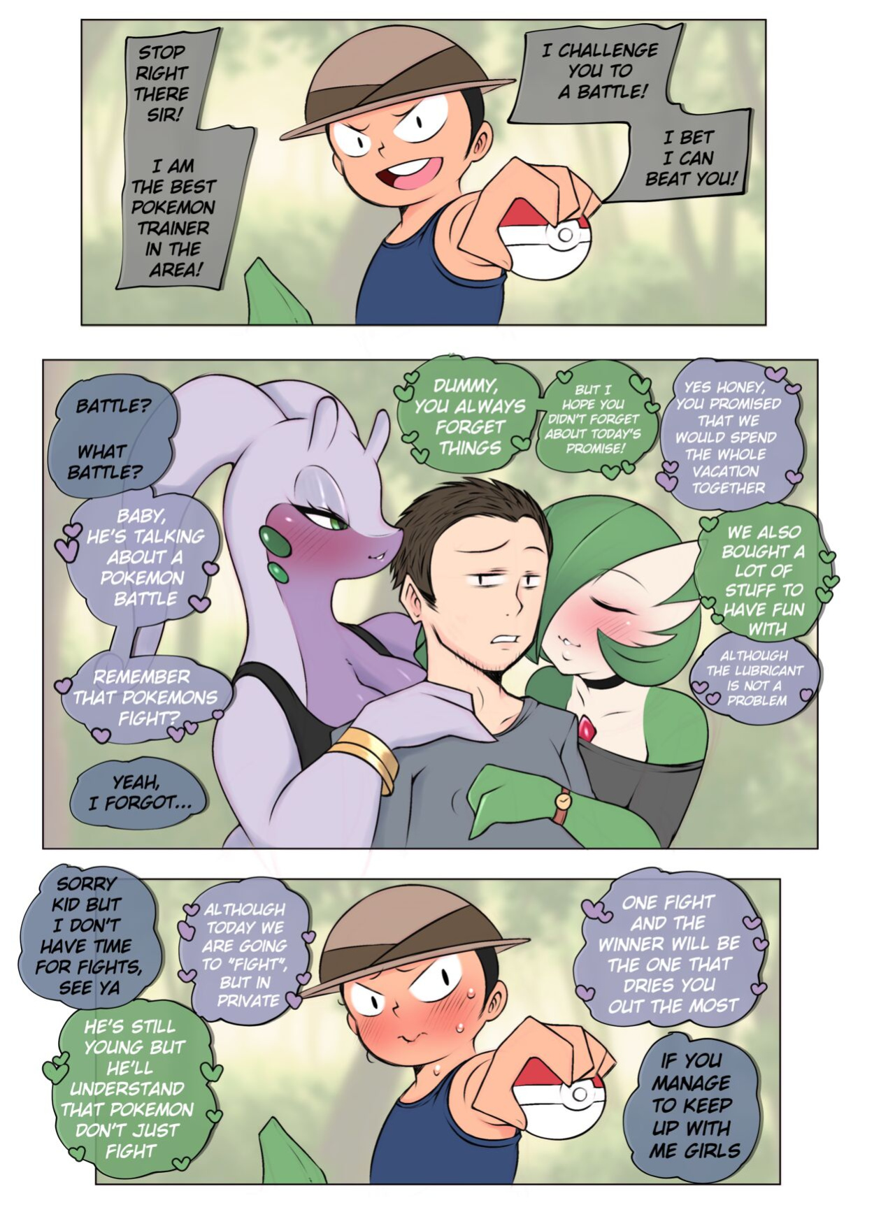 Salazzle and Bug Catcher