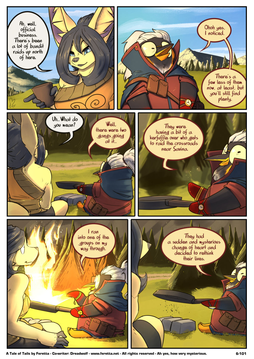 A Tale of Tails: Chapter 6 - Paths converge