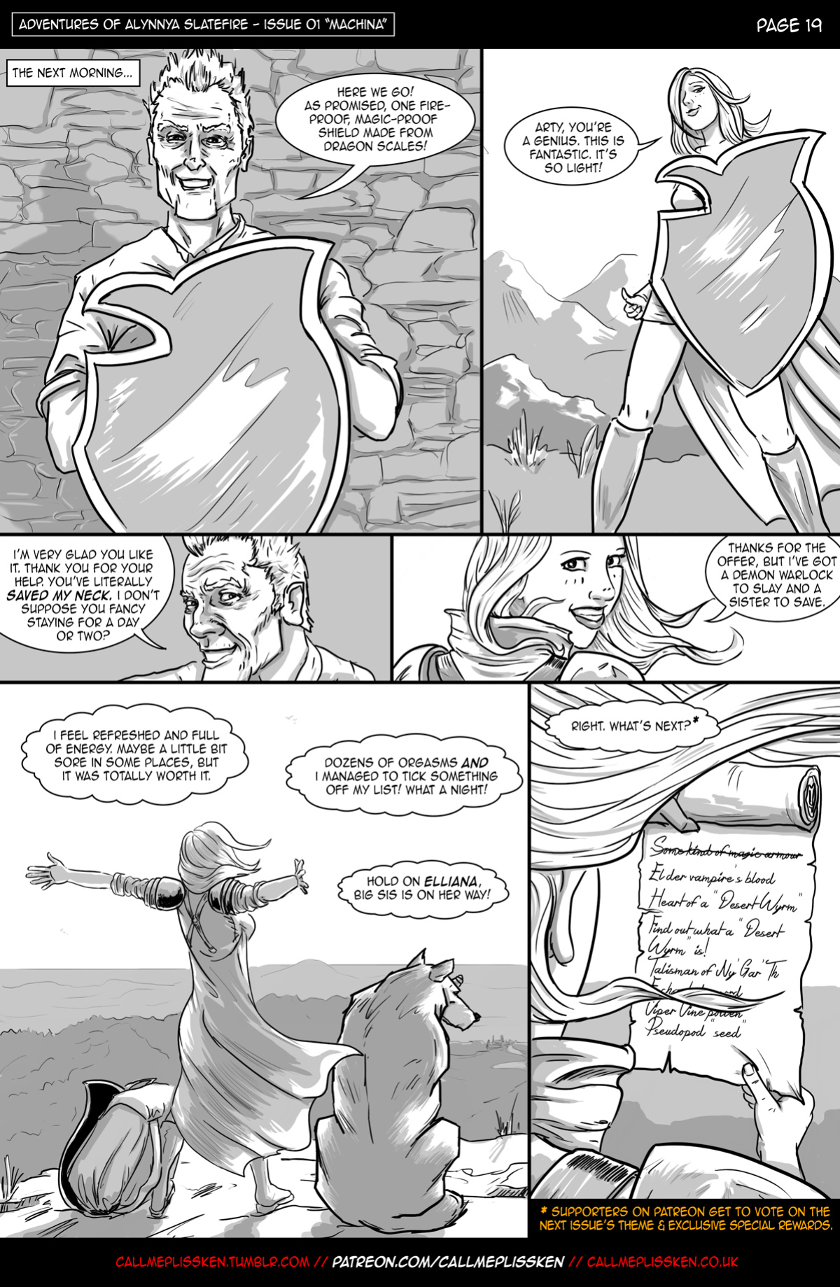 Adventures of Alynnya Slatefire (In progress)