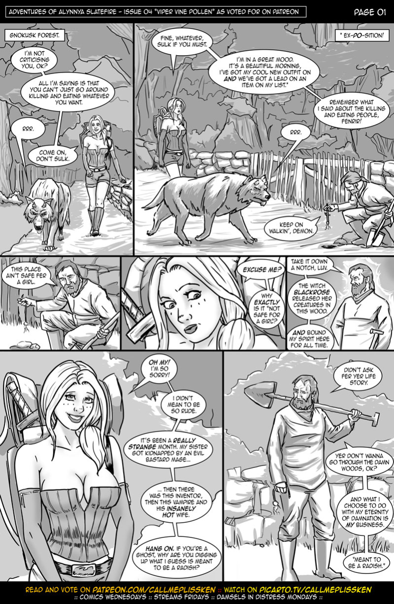 Adventures of Alynnya Slatefire (In progress)