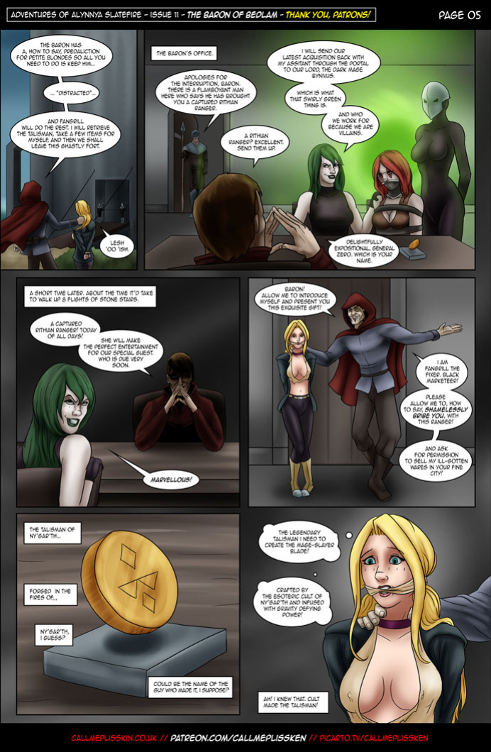 Adventures of Alynnya Slatefire (In progress)
