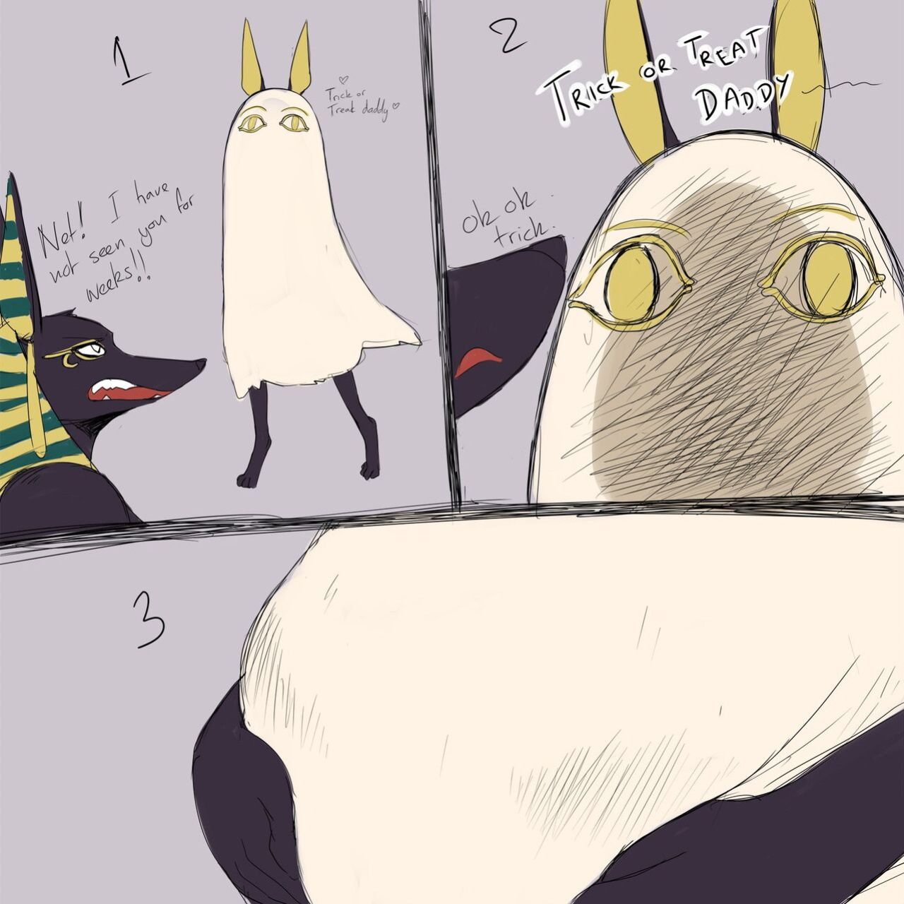 Anubis Dad and daughter Net